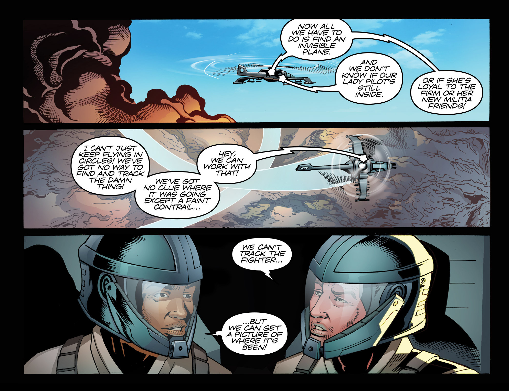 Read online Airwolf Airstrikes comic -  Issue #4 - 35