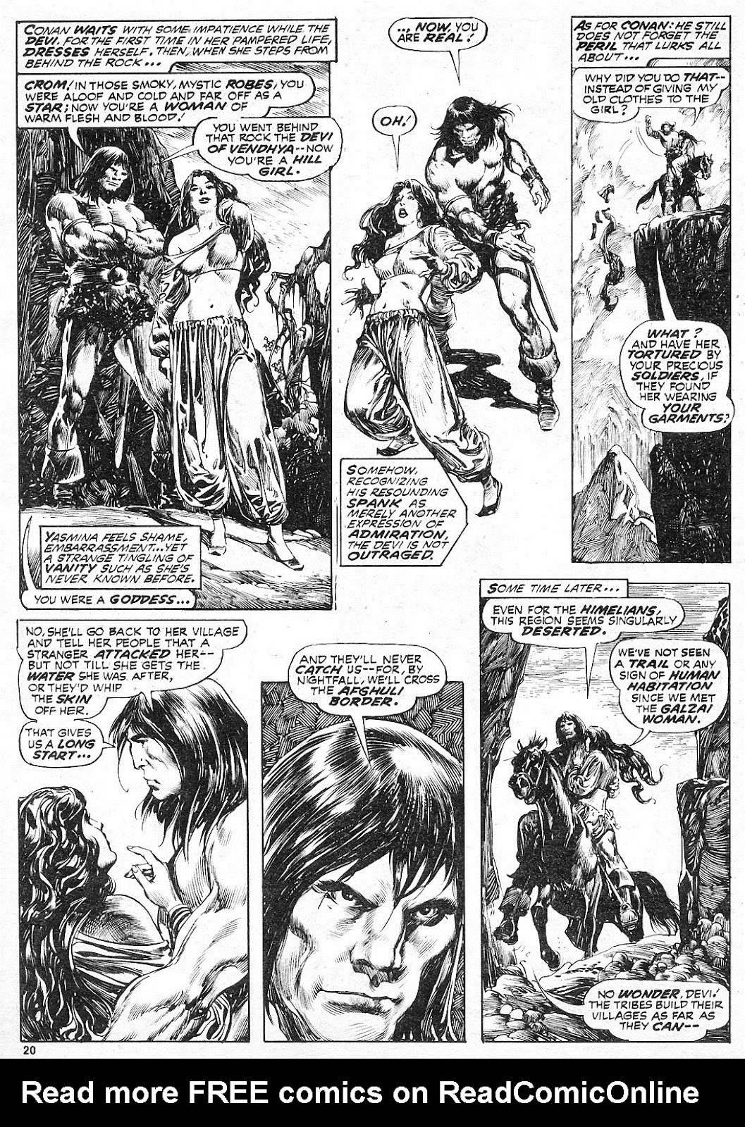 The Savage Sword Of Conan issue 17 - Page 20