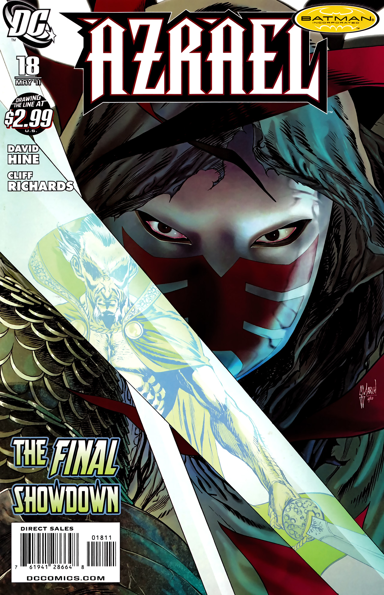 Read online Azrael (2009) comic -  Issue #18 - 1