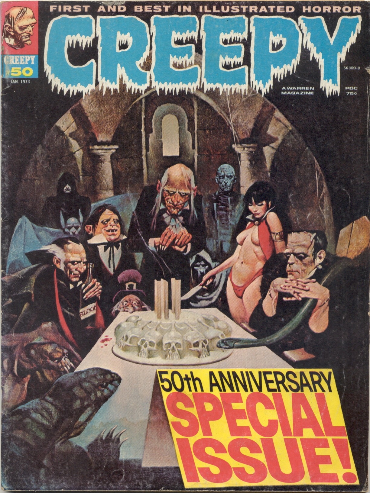 Read online Creepy (1964) comic -  Issue #50 - 1