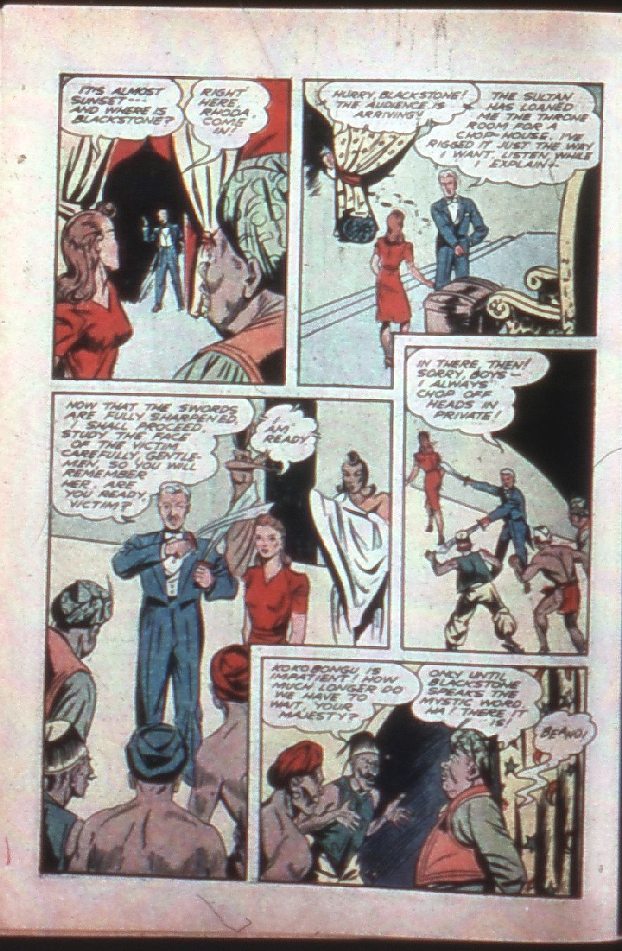 Read online Super-Magician Comics comic -  Issue #7 - 10