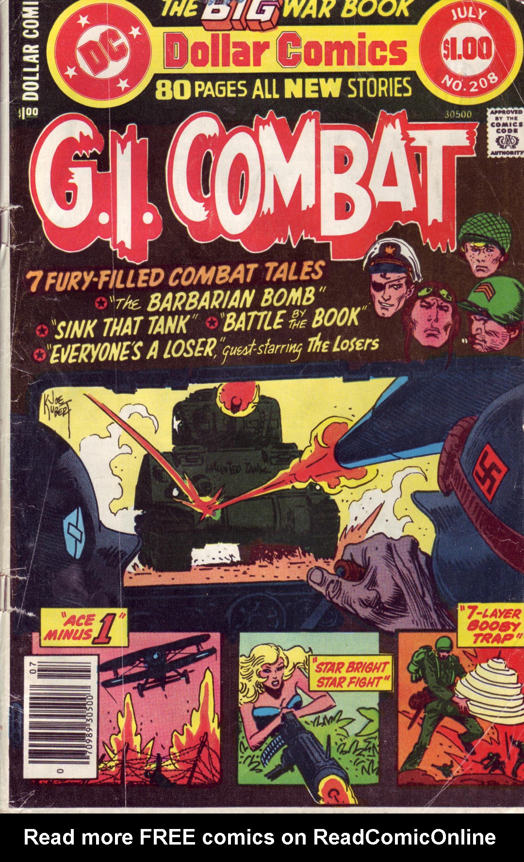 Read online G.I. Combat (1952) comic -  Issue #208 - 1