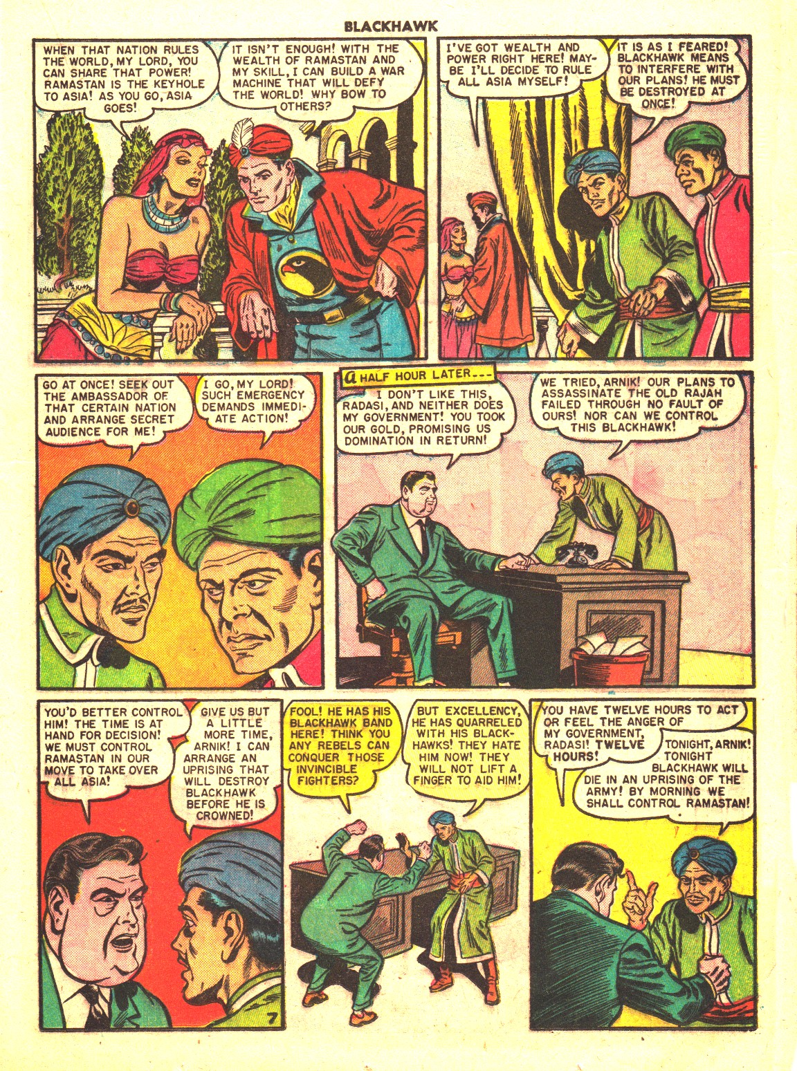 Read online Blackhawk (1957) comic -  Issue #37 - 21