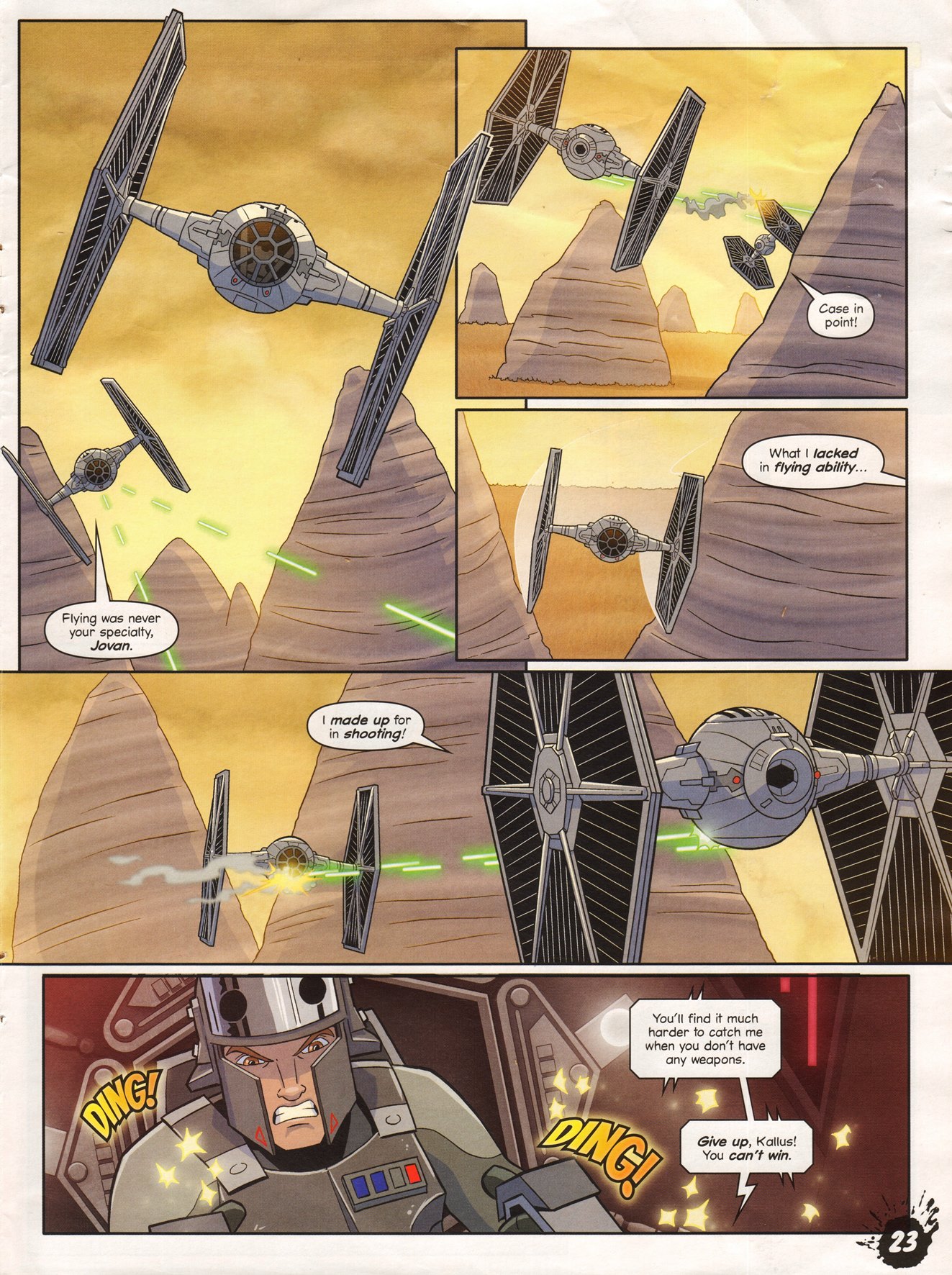 Read online Star Wars Rebels Magazine comic -  Issue #4 - 23