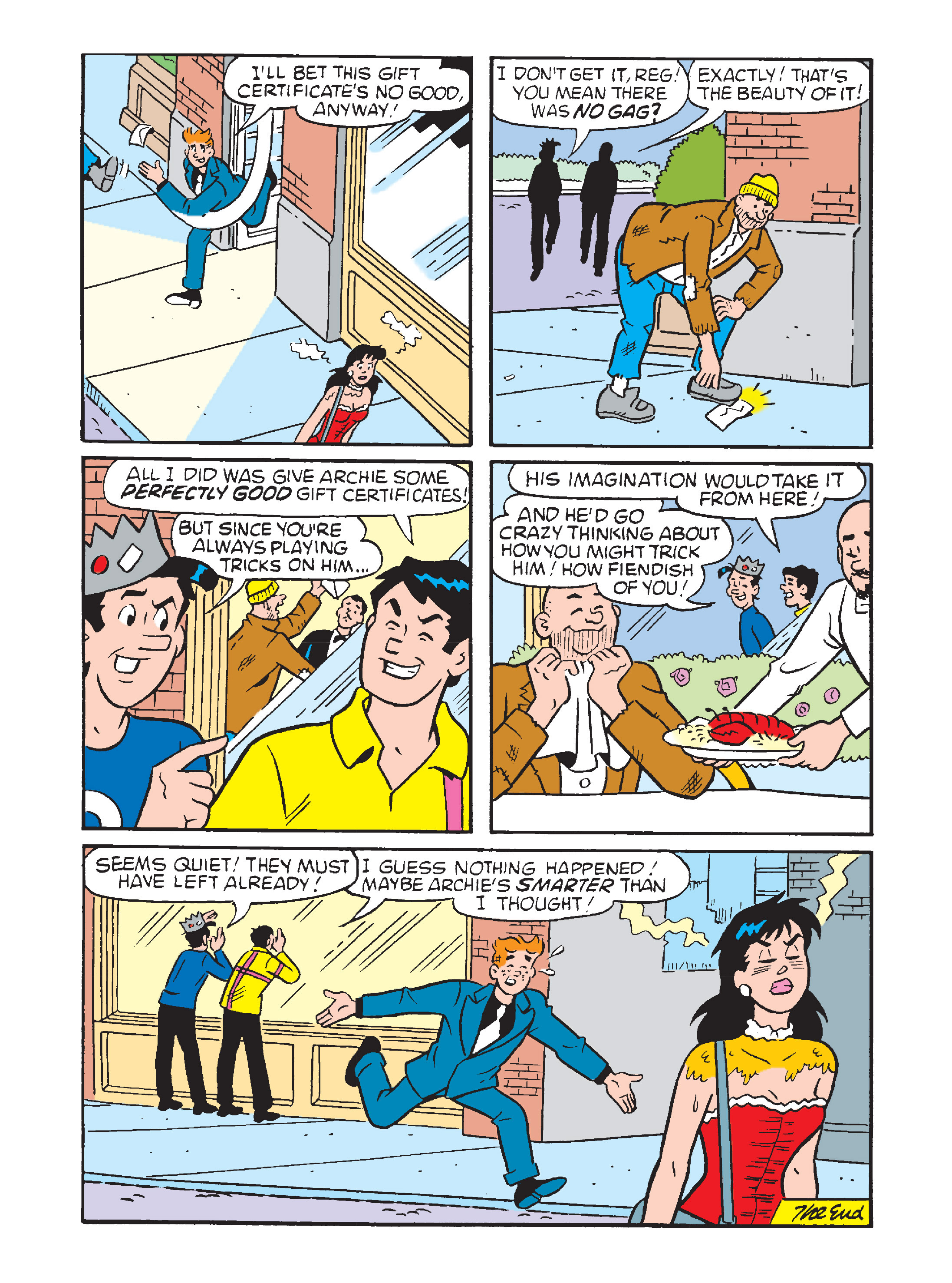 Read online Archie's Funhouse Double Digest comic -  Issue #5 - 7