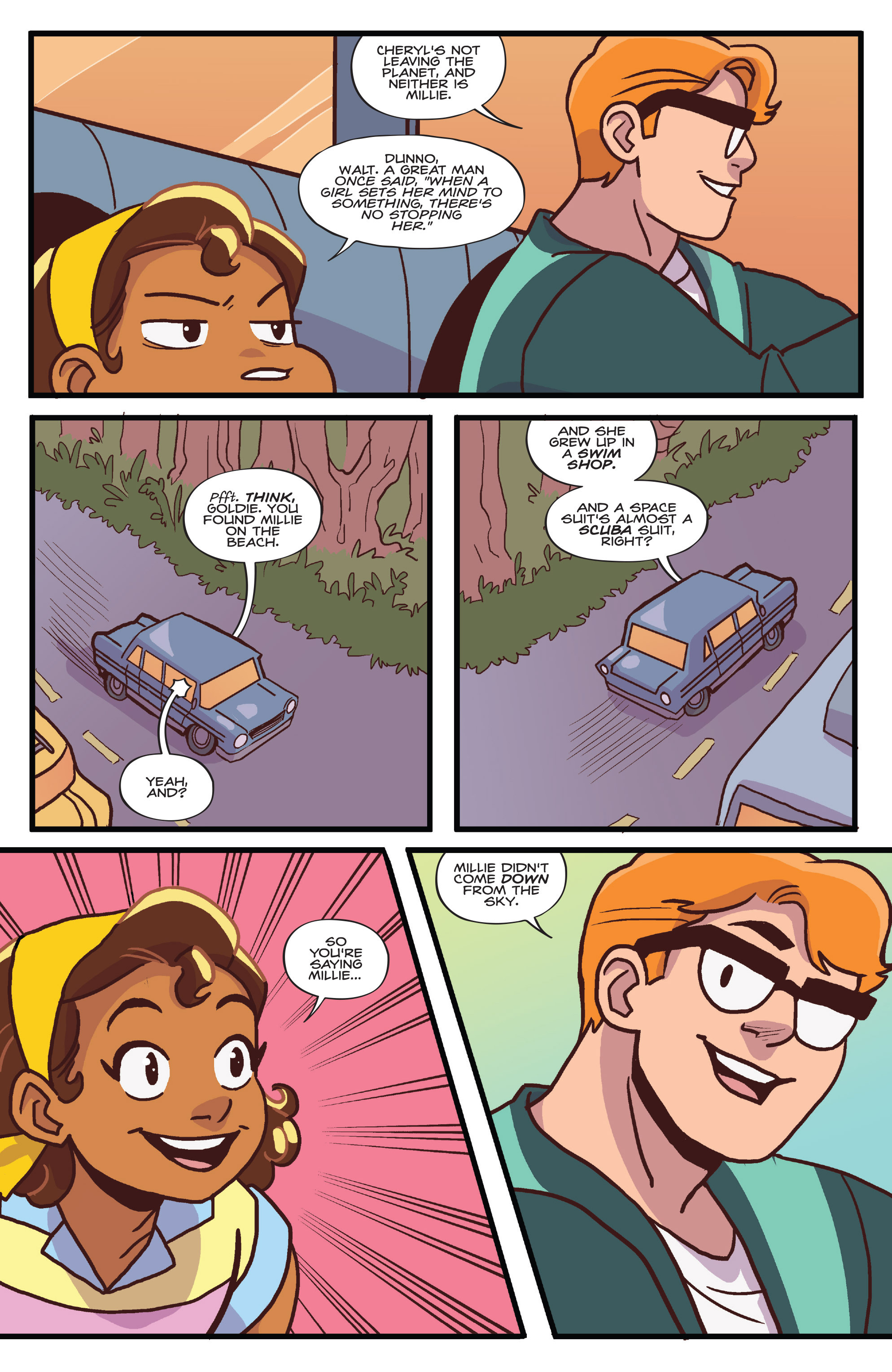 Read online Goldie Vance comic -  Issue #6 - 23