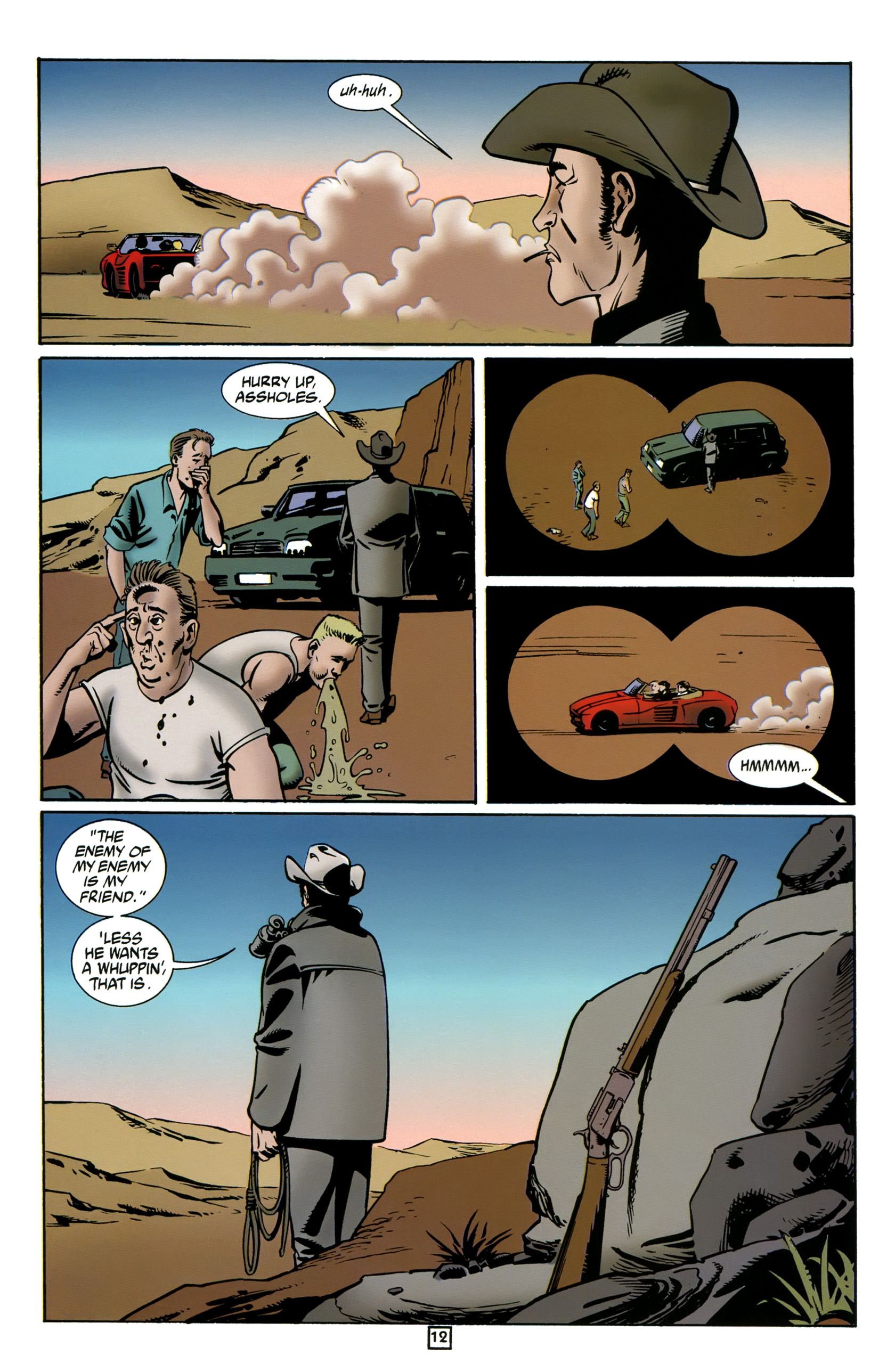 Read online Preacher: Tall in the Saddle comic -  Issue # Full - 14