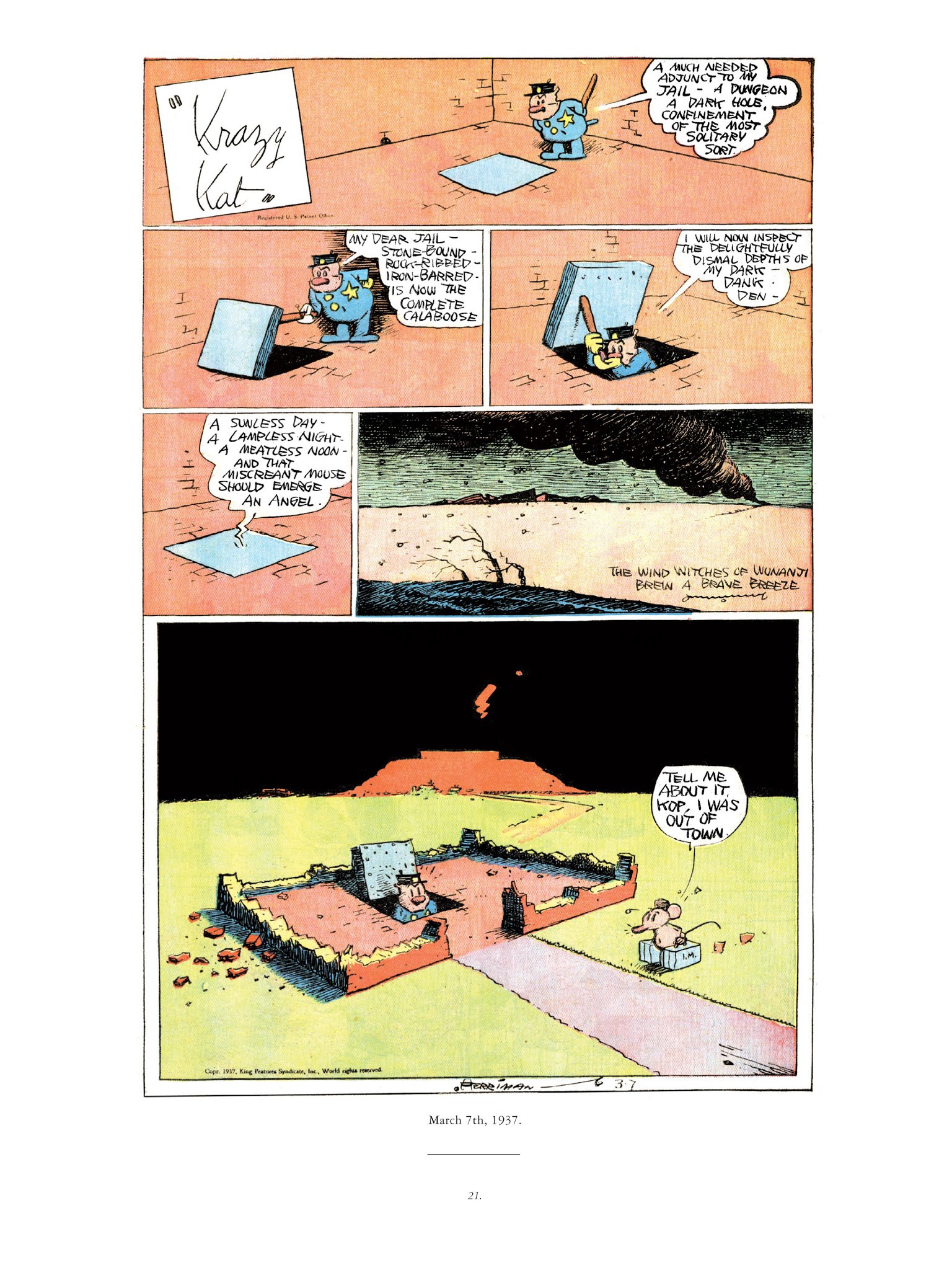 Read online Krazy & Ignatz comic -  Issue # TPB 10 - 19