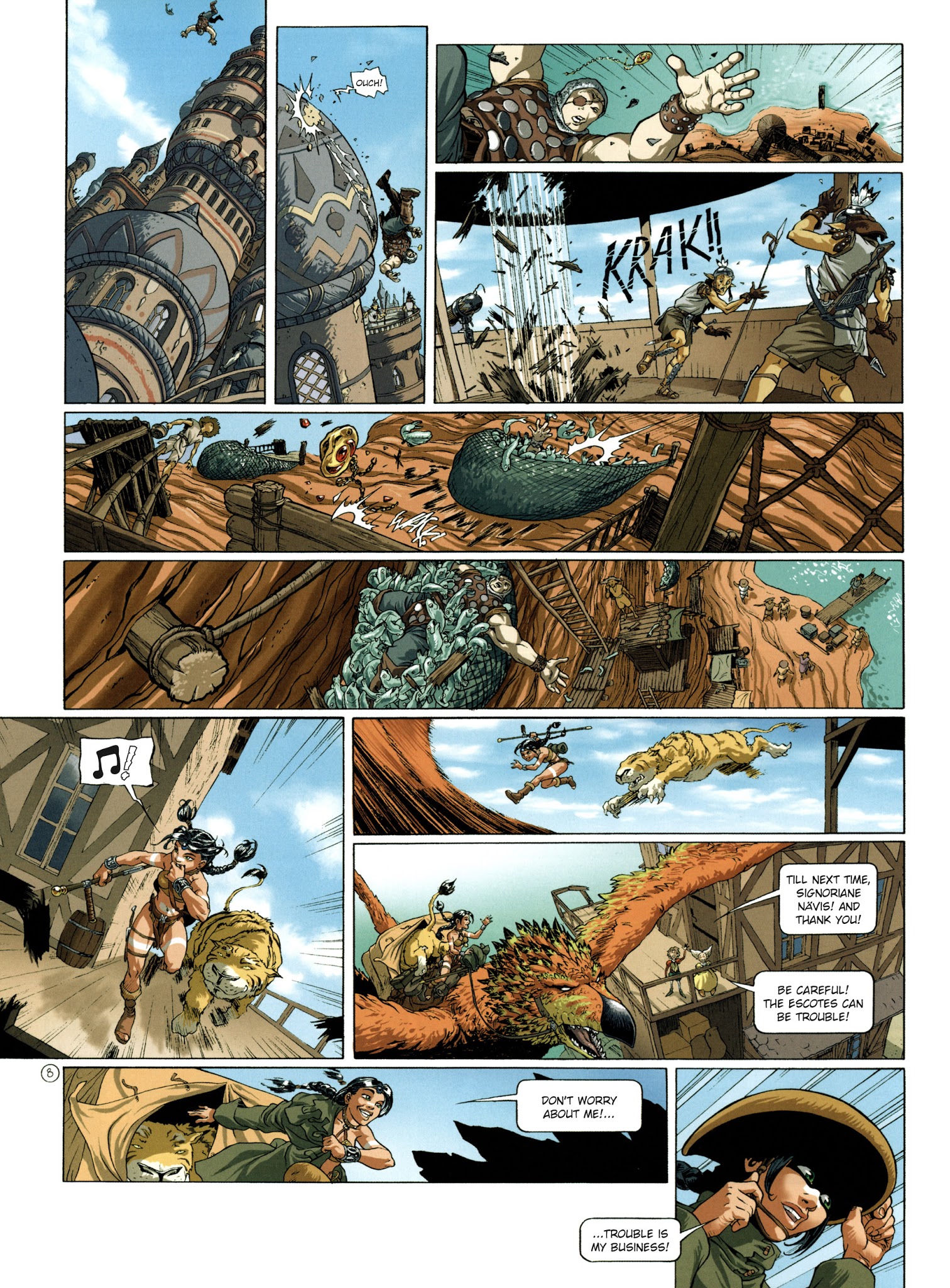 Read online Wake comic -  Issue #4 - 11