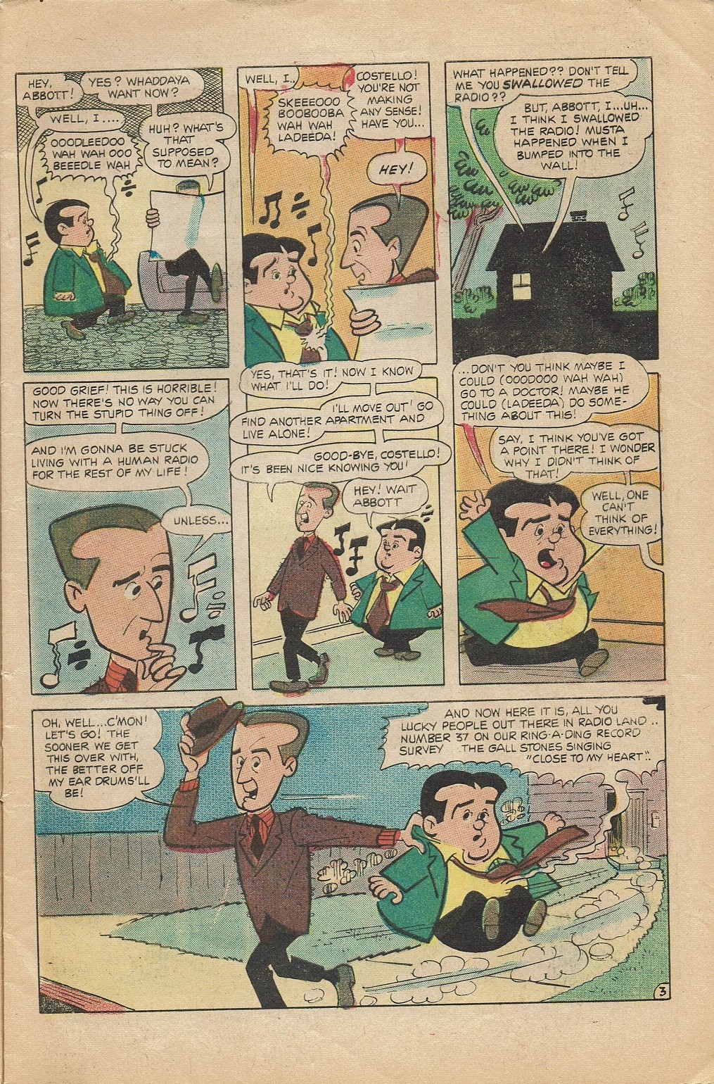 Read online Abbott & Costello comic -  Issue #3 - 5