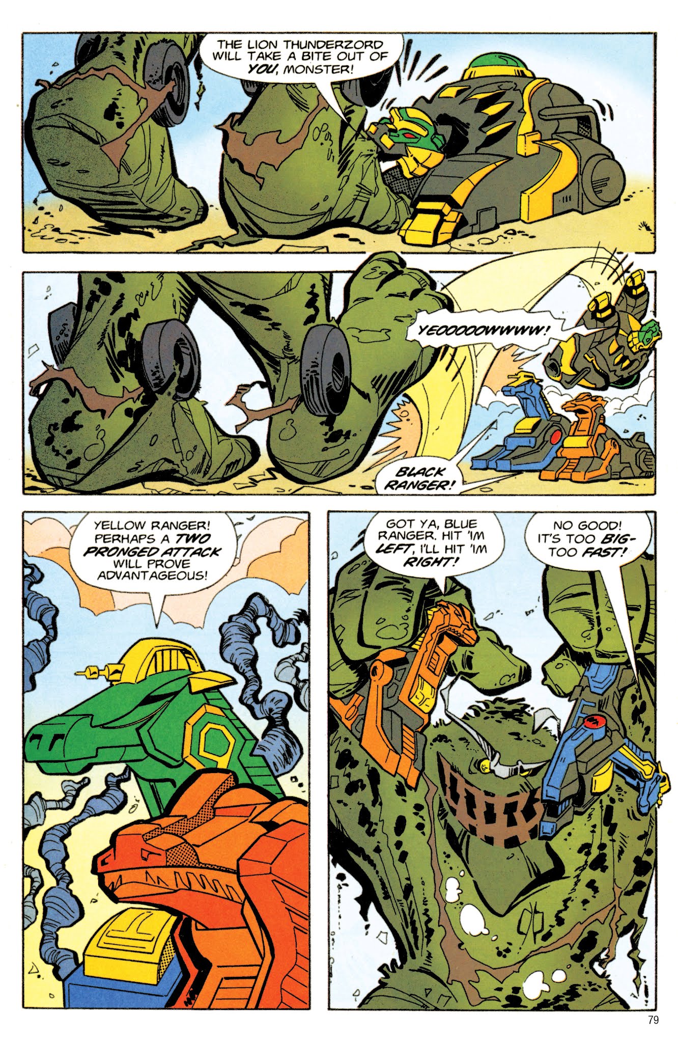 Read online Mighty Morphin Power Rangers Archive comic -  Issue # TPB 1 (Part 1) - 79