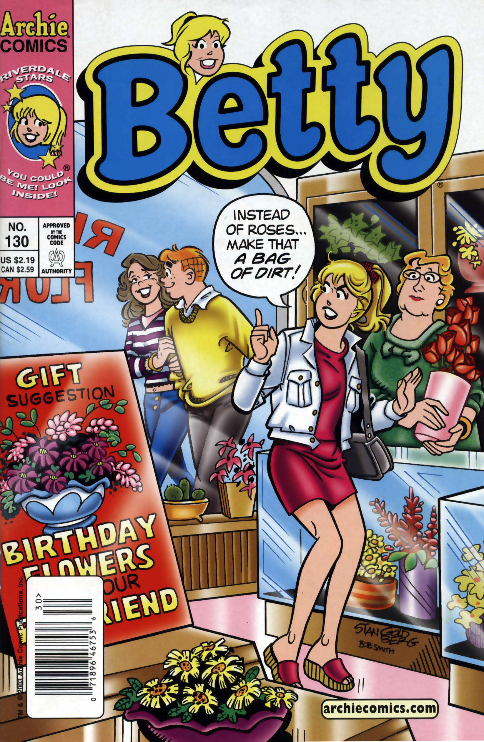 Read online Betty comic -  Issue #130 - 1