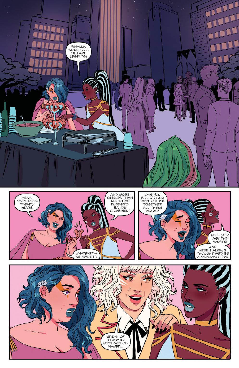 Read online Jem and the Holograms 20/20 comic -  Issue # Full - 4