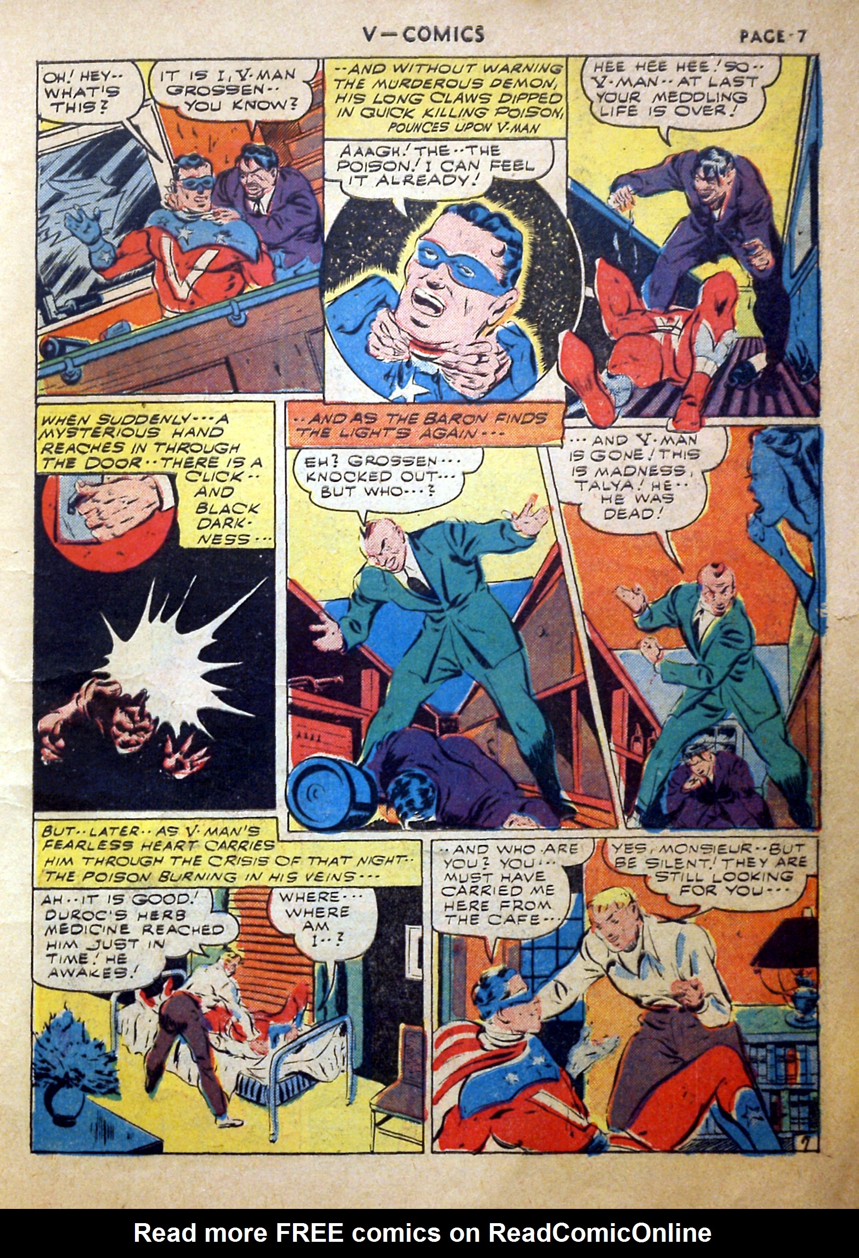 Read online V...- Comics comic -  Issue #2 - 8