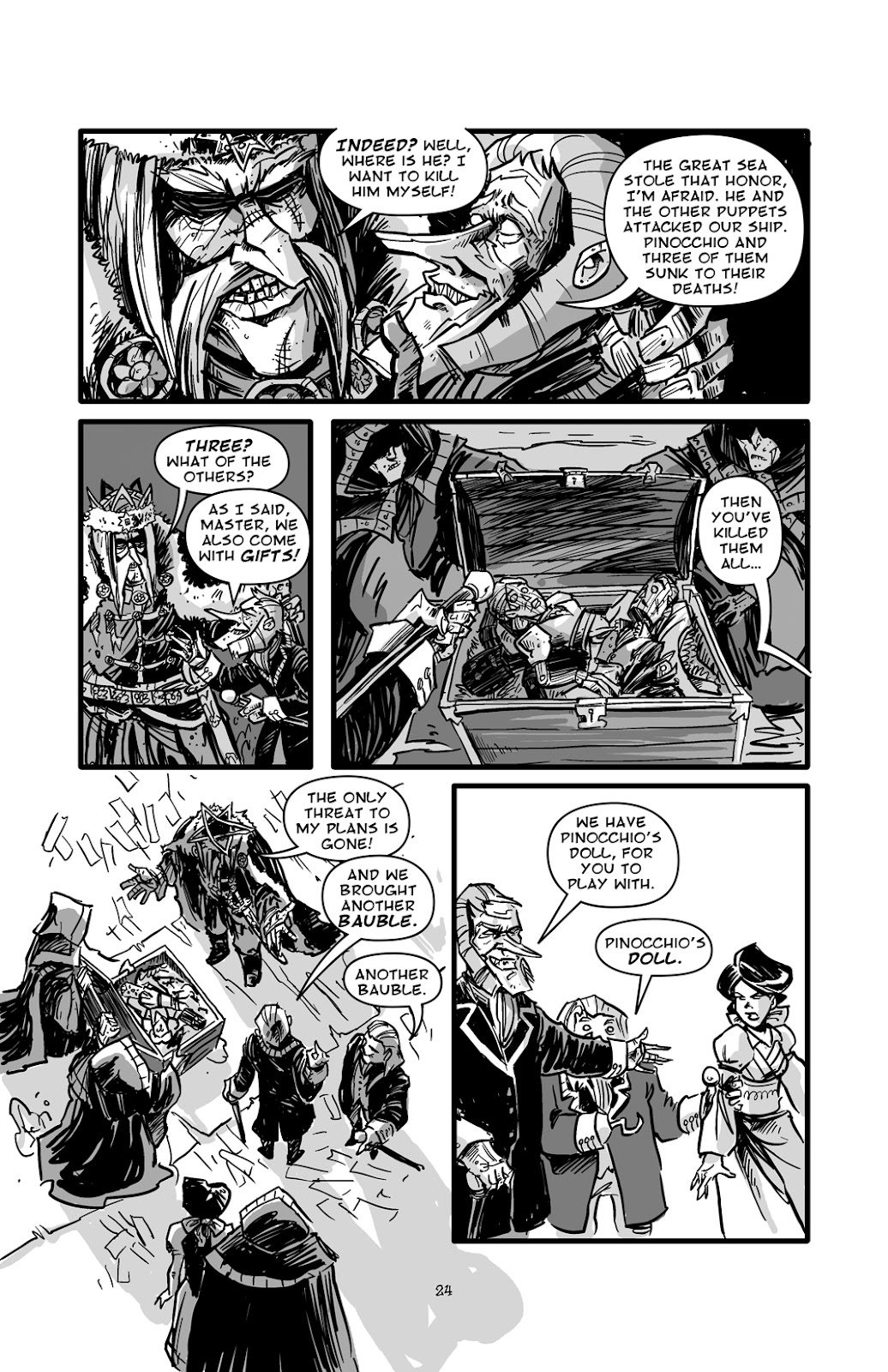 Pinocchio: Vampire Slayer - Of Wood and Blood issue 1 - Page 25