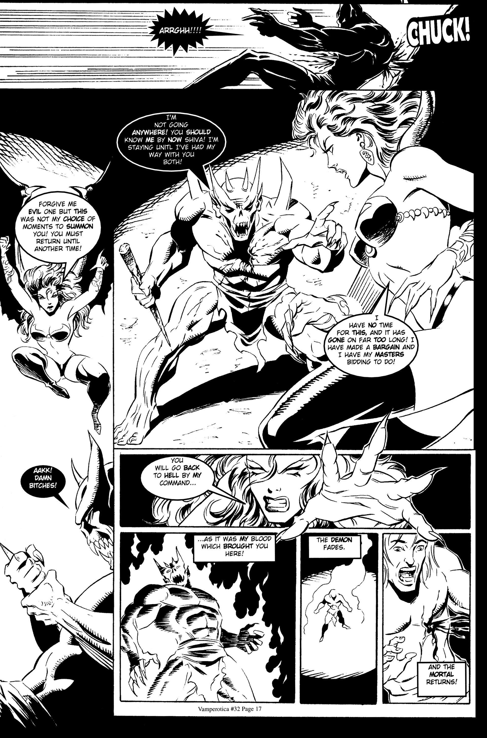 Read online Vamperotica comic -  Issue #32 - 18