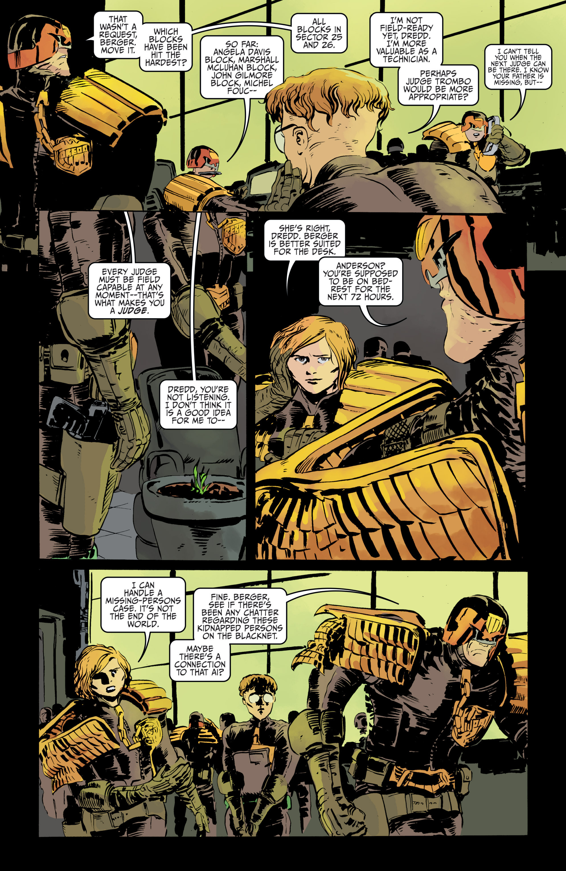 Read online Judge Dredd (2015) comic -  Issue #5 - 22