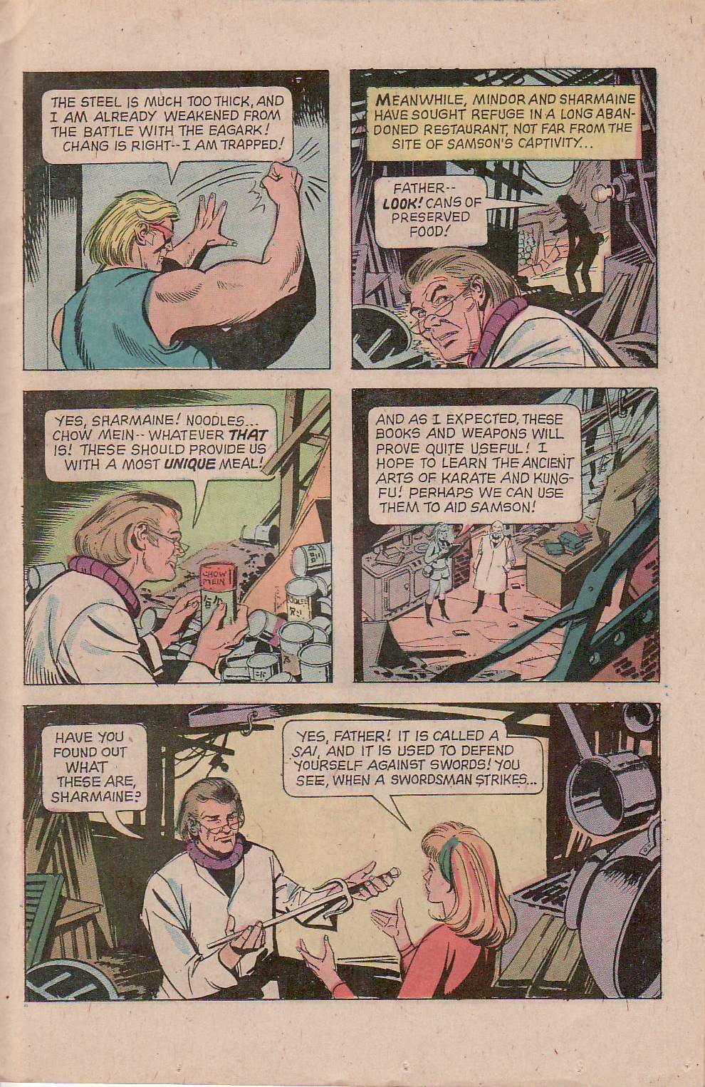 Read online Mighty Samson (1964) comic -  Issue #24 - 11