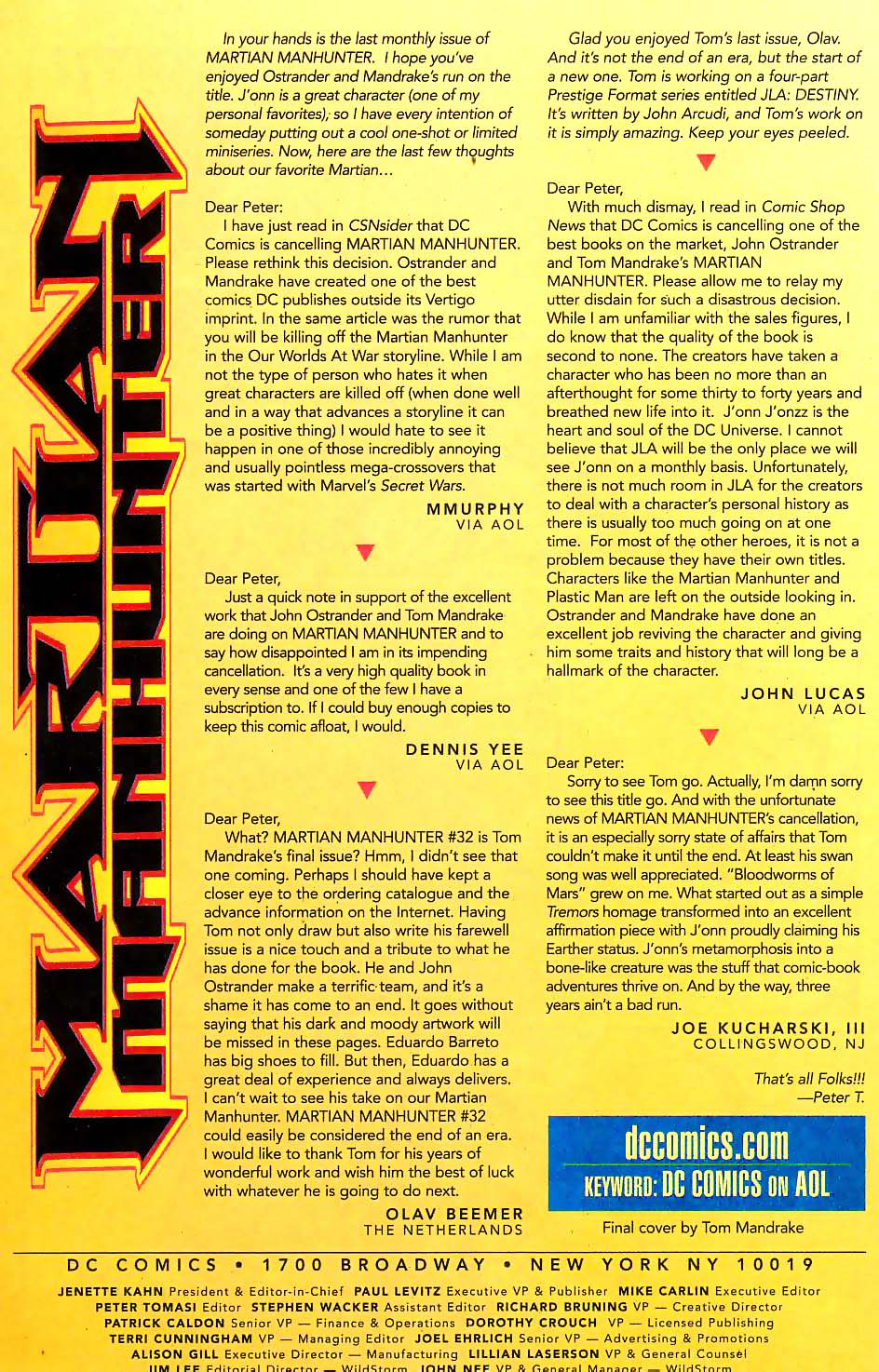 Martian Manhunter (1998) Issue #36 #39 - English 24