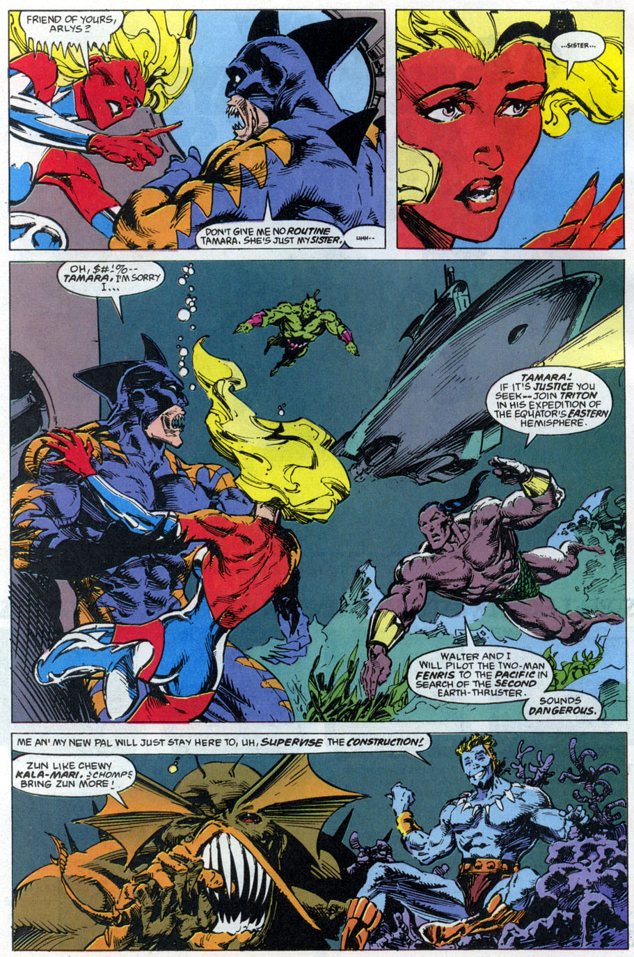 Read online Namor, The Sub-Mariner comic -  Issue #47 - 18