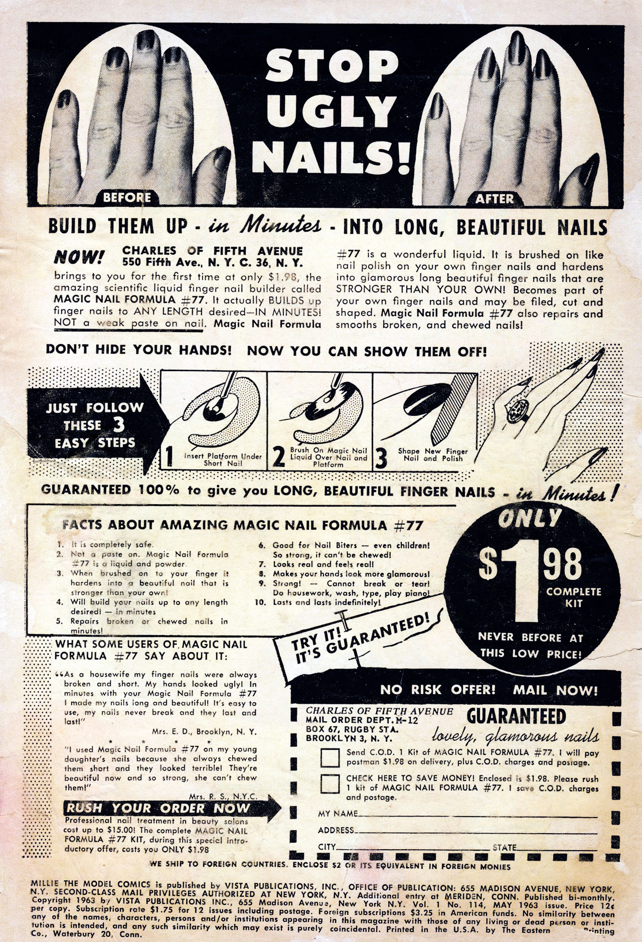 Read online Millie the Model comic -  Issue #114 - 2