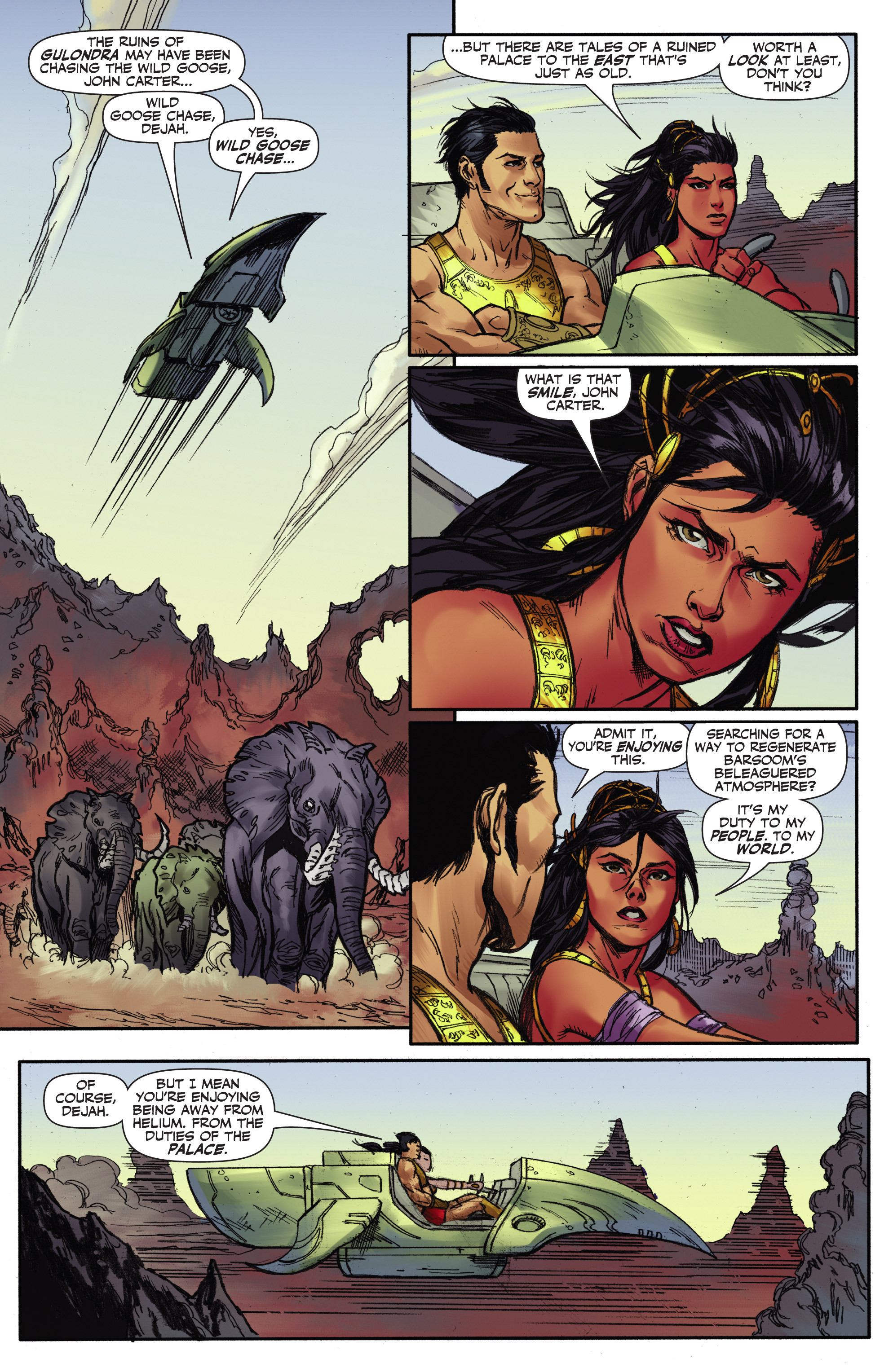 Read online John Carter, Warlord of Mars (2014) comic -  Issue #8 - 9
