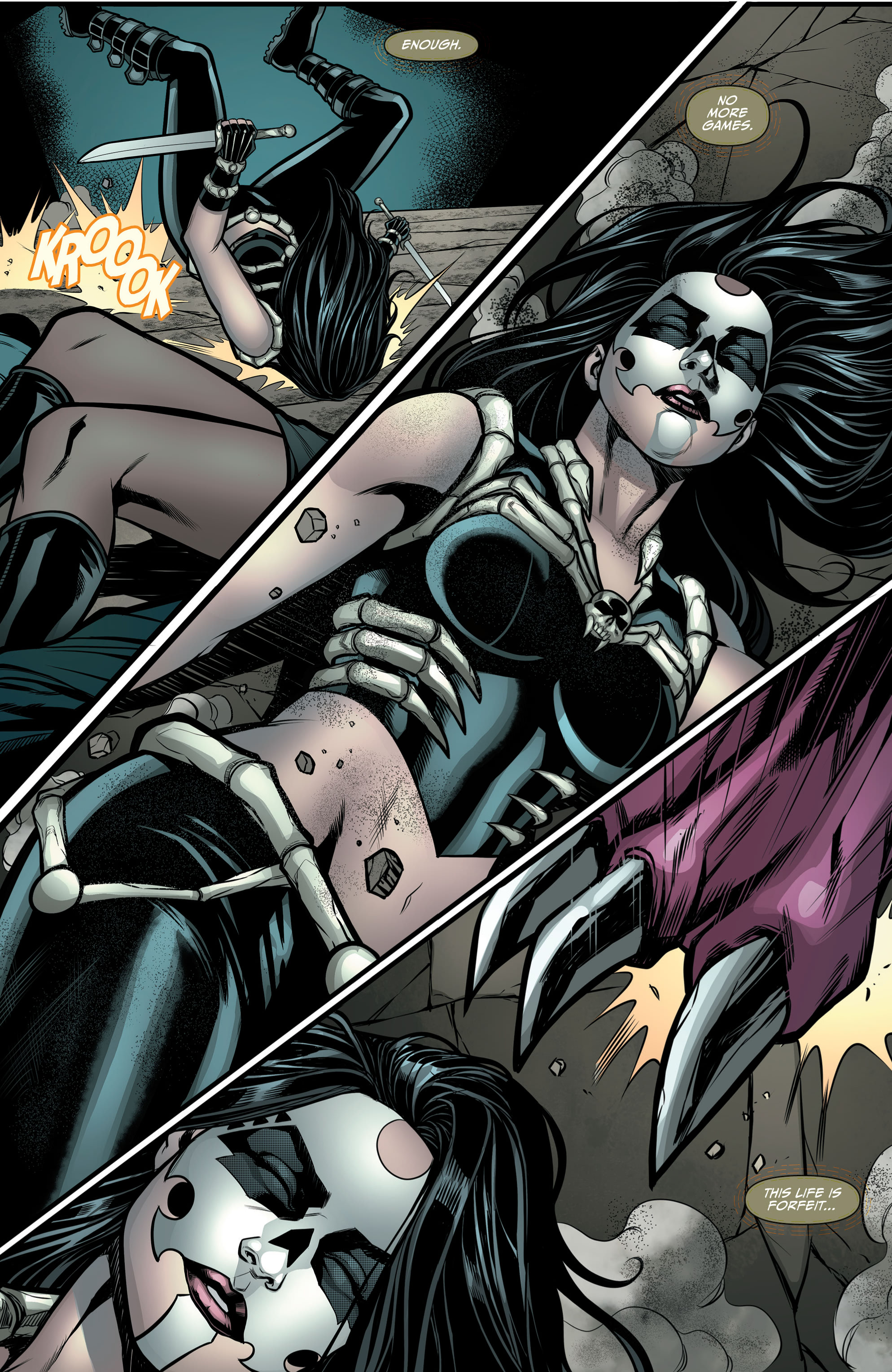 Read online Mystere Annual: Spawn of the Abyss comic -  Issue # Full - 50