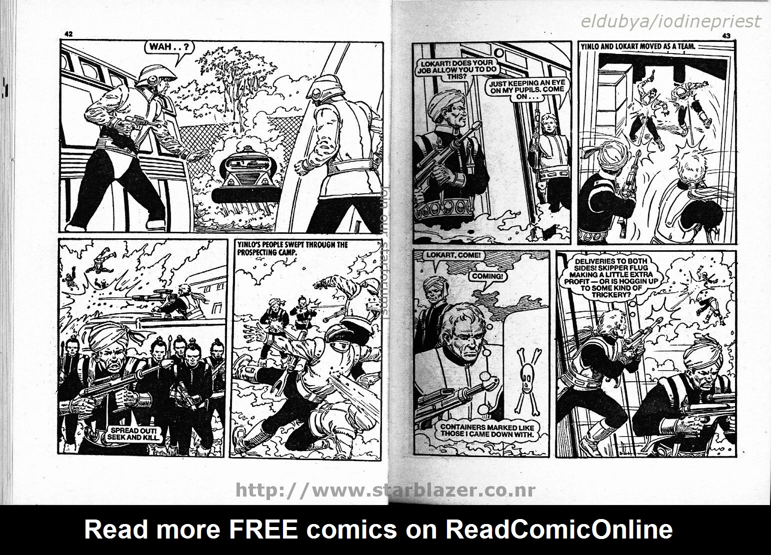 Read online Starblazer comic -  Issue #268 - 23