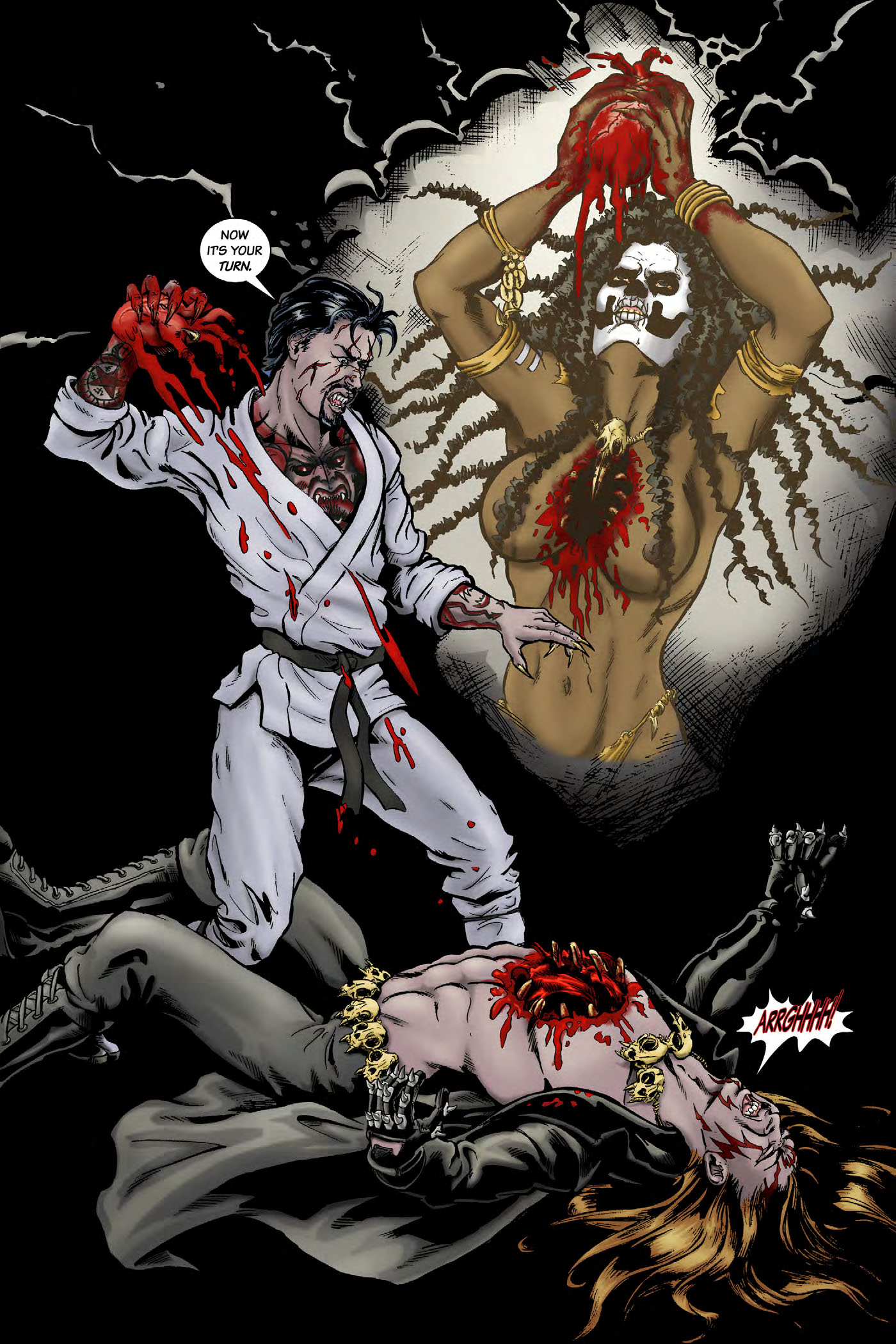 Read online Kung Fu Satanist comic -  Issue #1 - 25