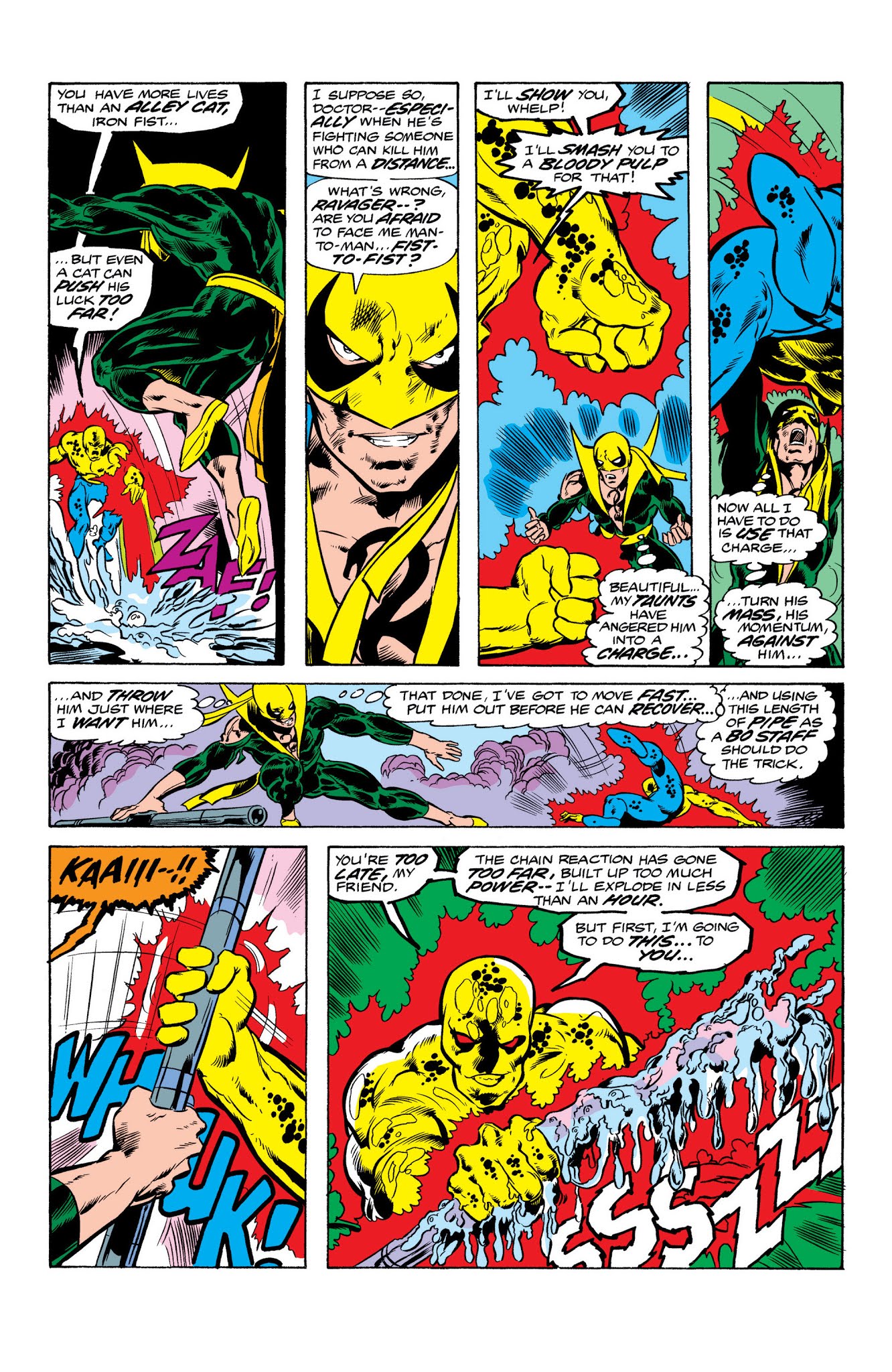 Read online Marvel Masterworks: Iron Fist comic -  Issue # TPB 2 (Part 1) - 39