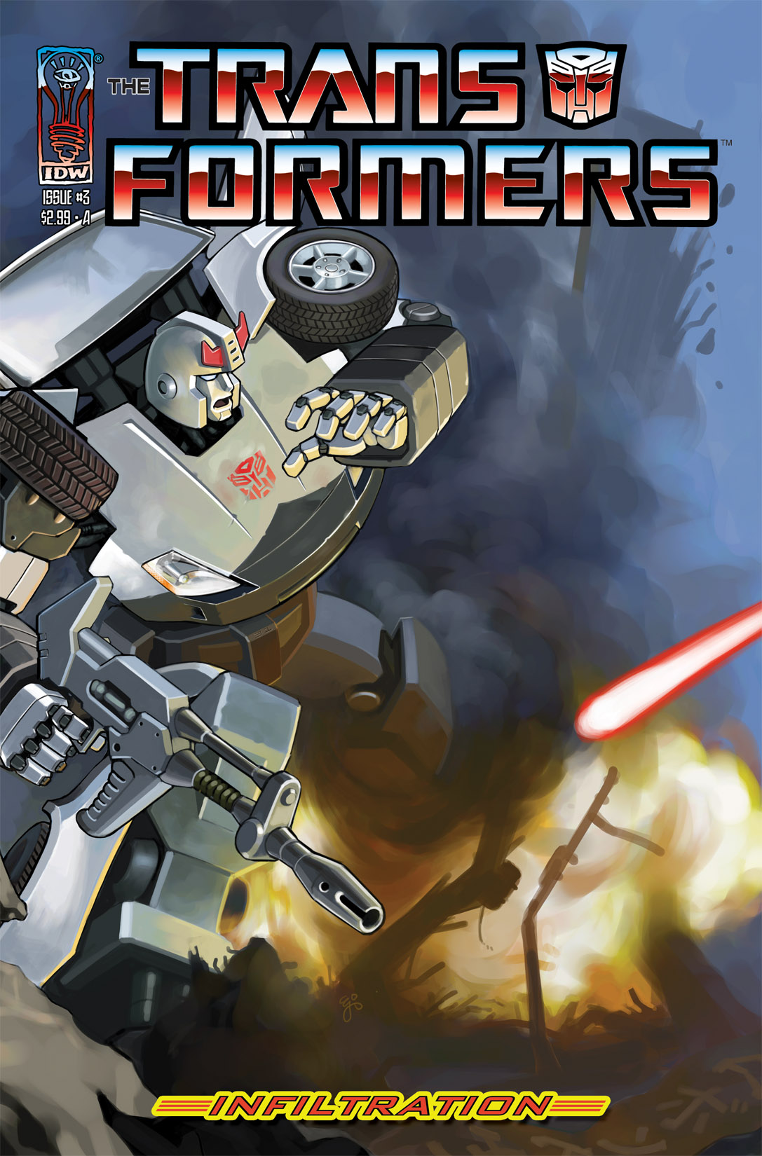 Read online The Transformers: Infiltration comic -  Issue #3 - 1