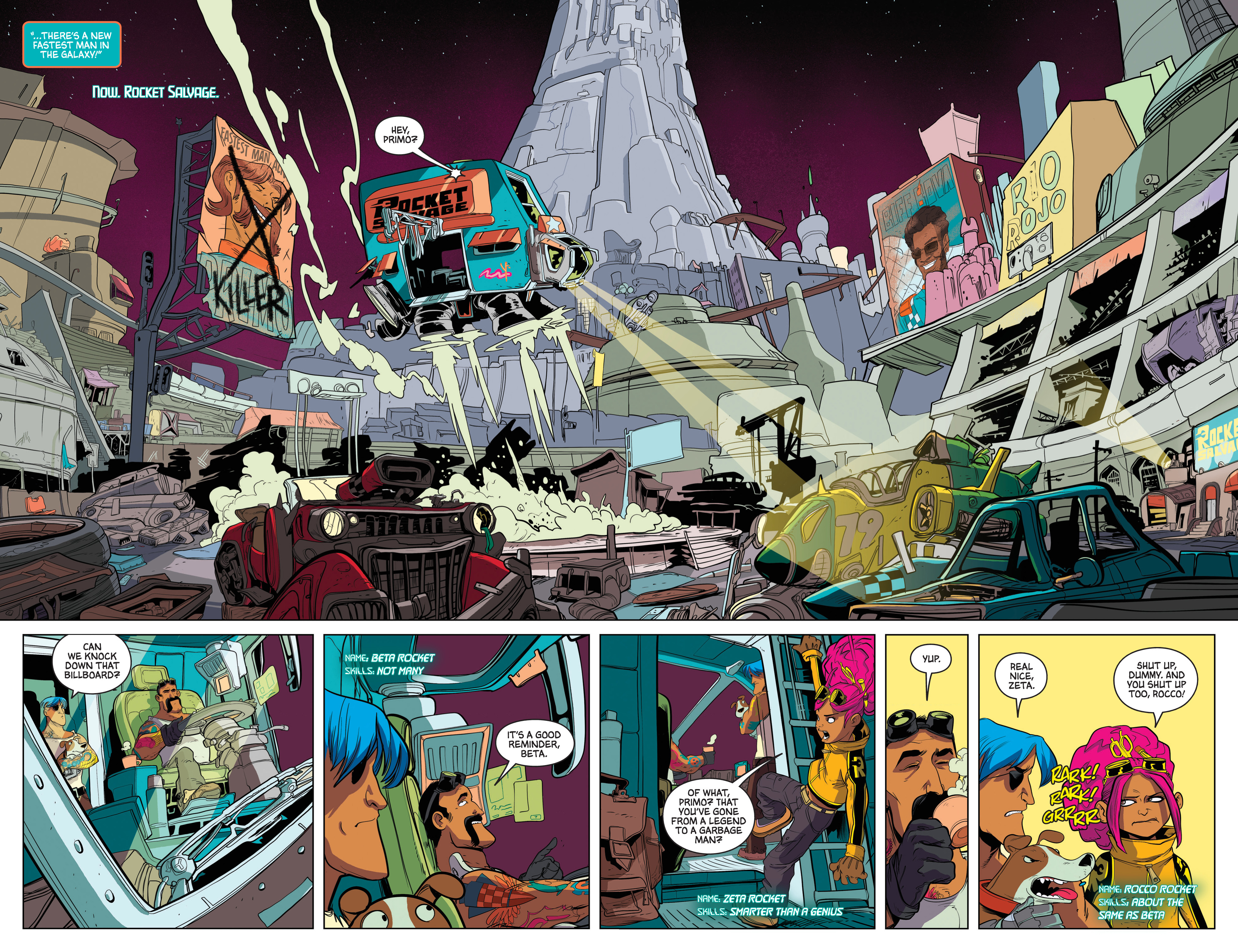 Read online Rocket Salvage comic -  Issue # TPB (Part 1) - 8