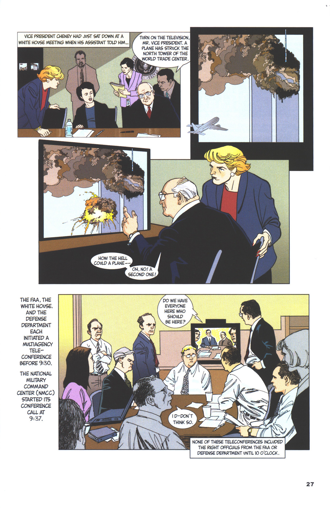 Read online The 9/11 Report comic -  Issue # TPB - 31