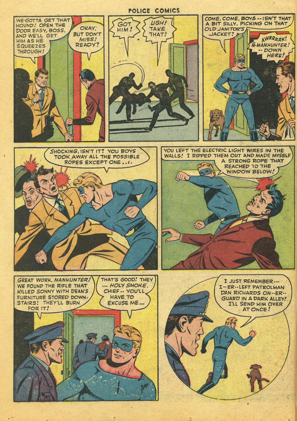 Read online Police Comics comic -  Issue #48 - 28