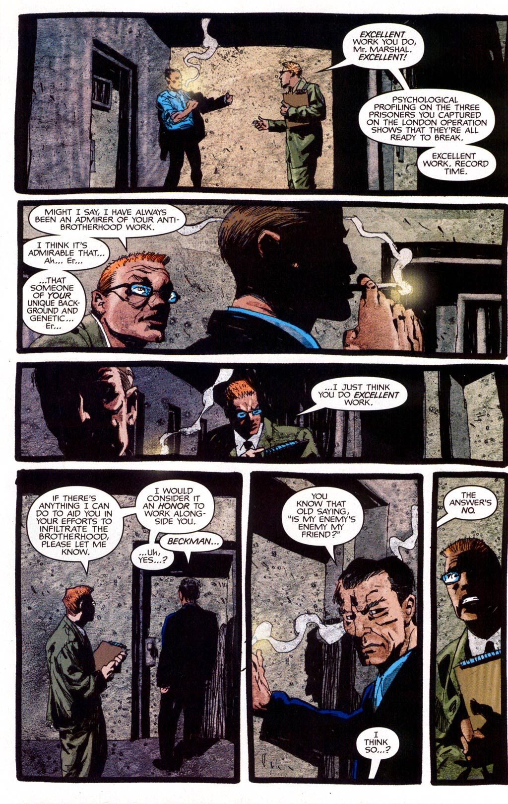 Read online The Brotherhood comic -  Issue #7 - 19