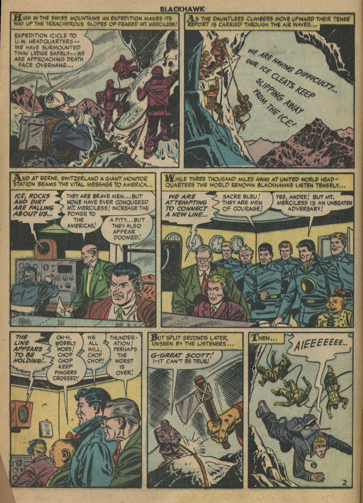 Read online Blackhawk (1957) comic -  Issue #72 - 4