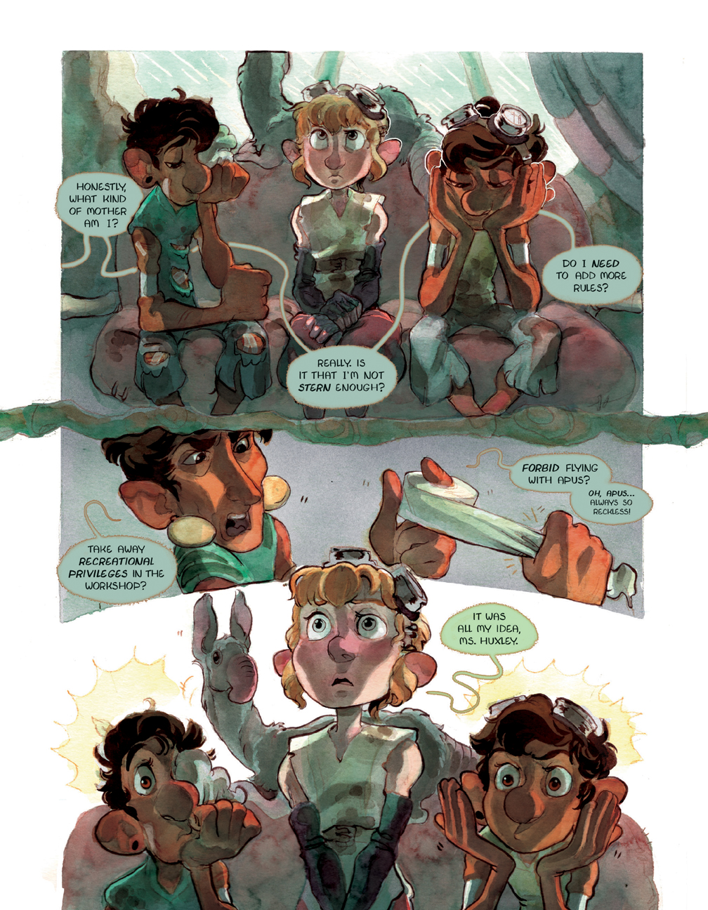 Read online Amelia Erroway: Castaway Commander comic -  Issue # TPB (Part 2) - 74