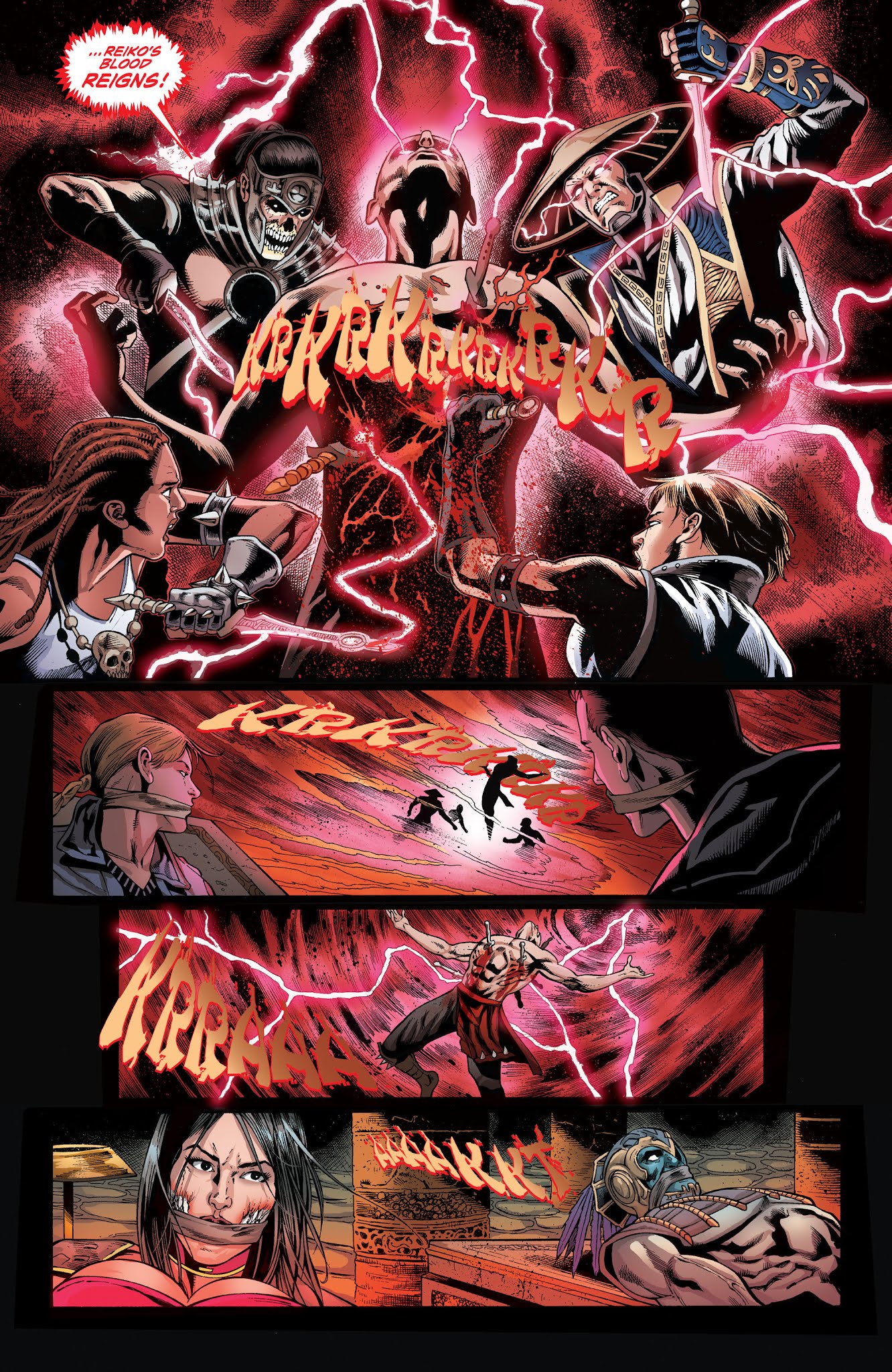 Read online Mortal Kombat X [I] comic -  Issue # _TPB 3 - 42