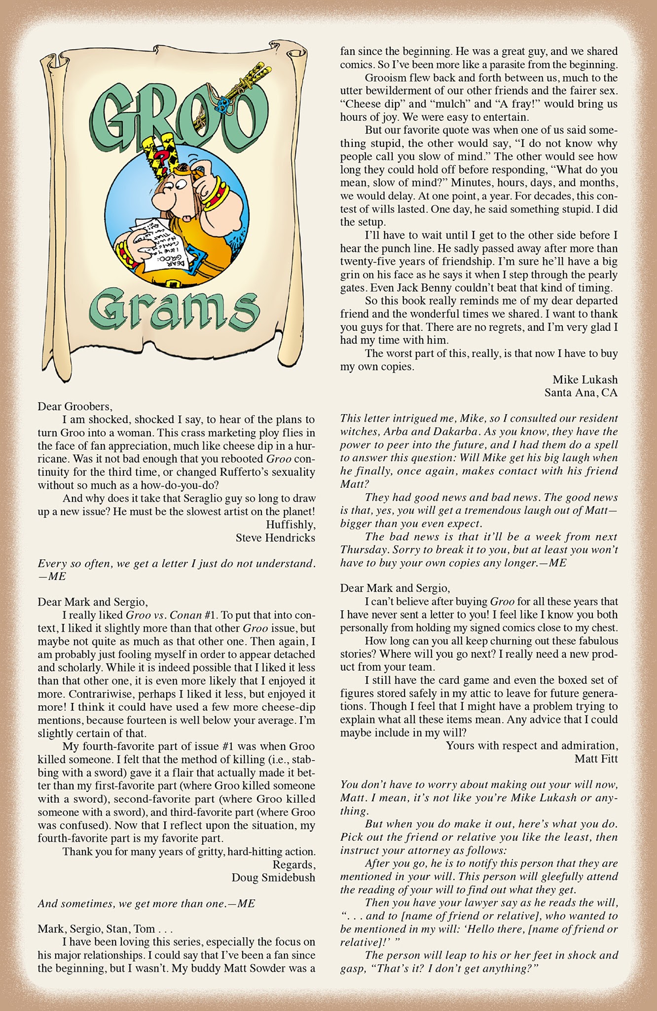 Read online Groo: Friends and Foes comic -  Issue #9 - 26