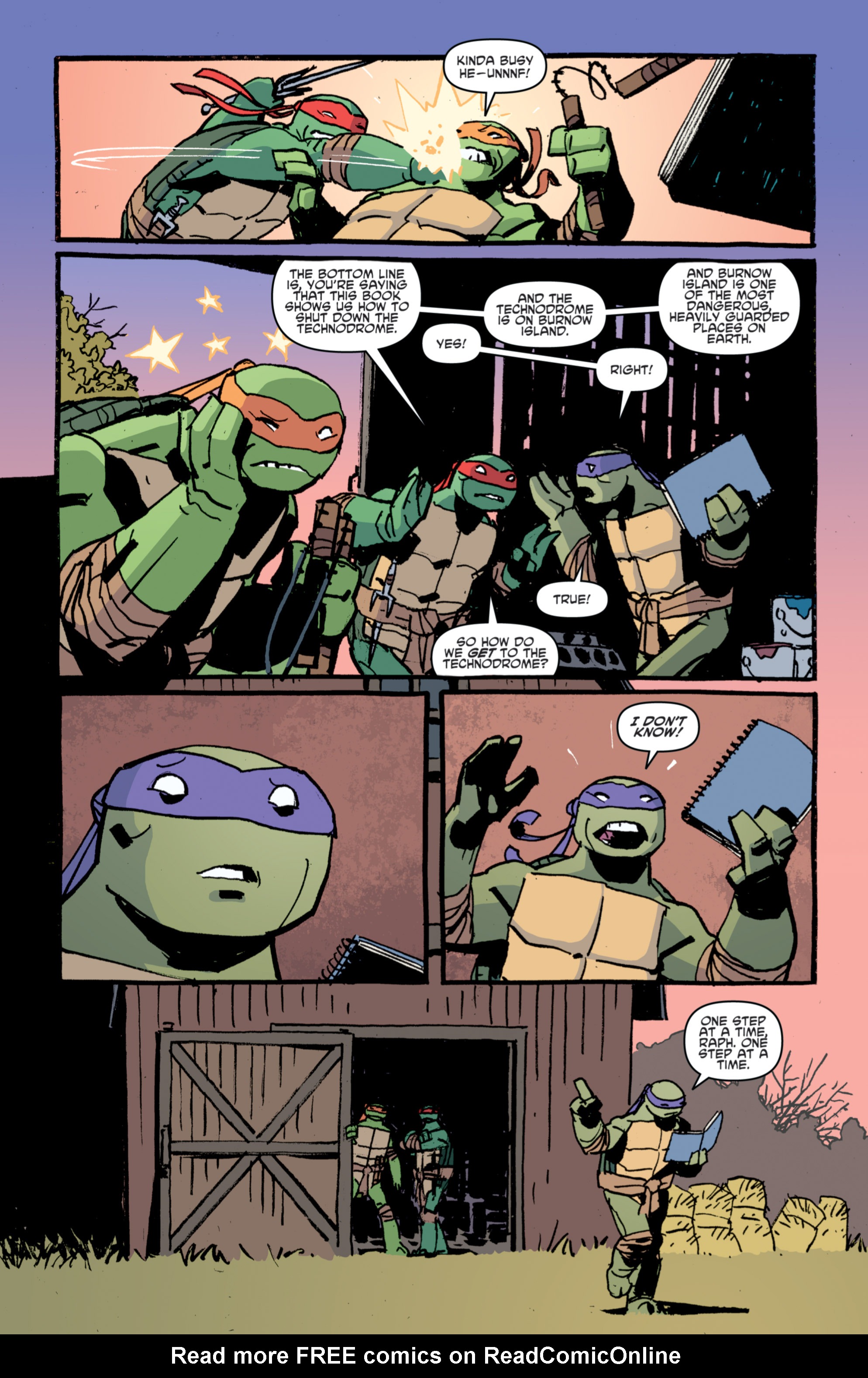 Read online Teenage Mutant Ninja Turtles Utrom Empire comic -  Issue #2 - 19