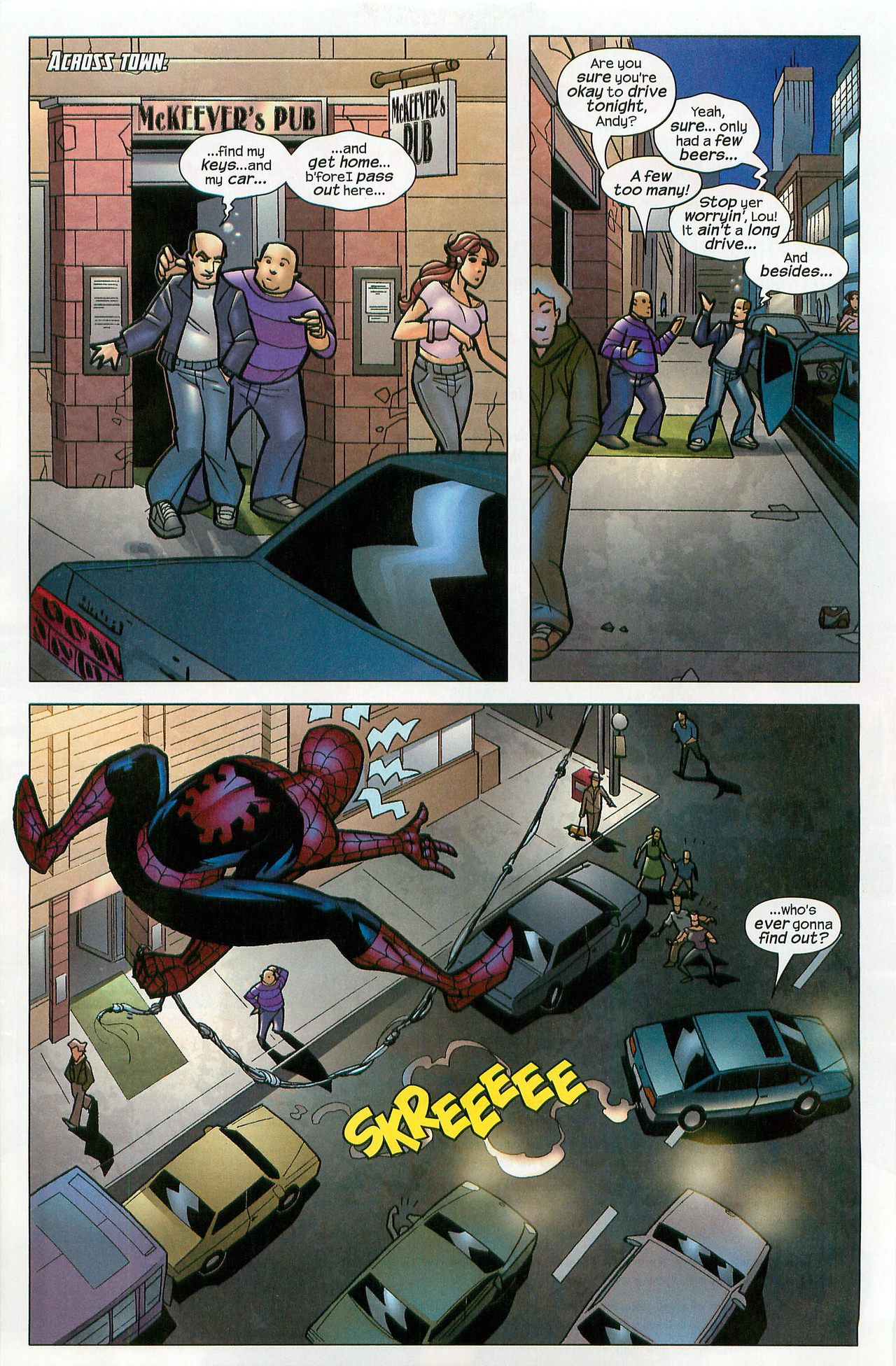 Read online Spider-Man and the Fantastic Four in Hard Choices comic -  Issue # Full - 9