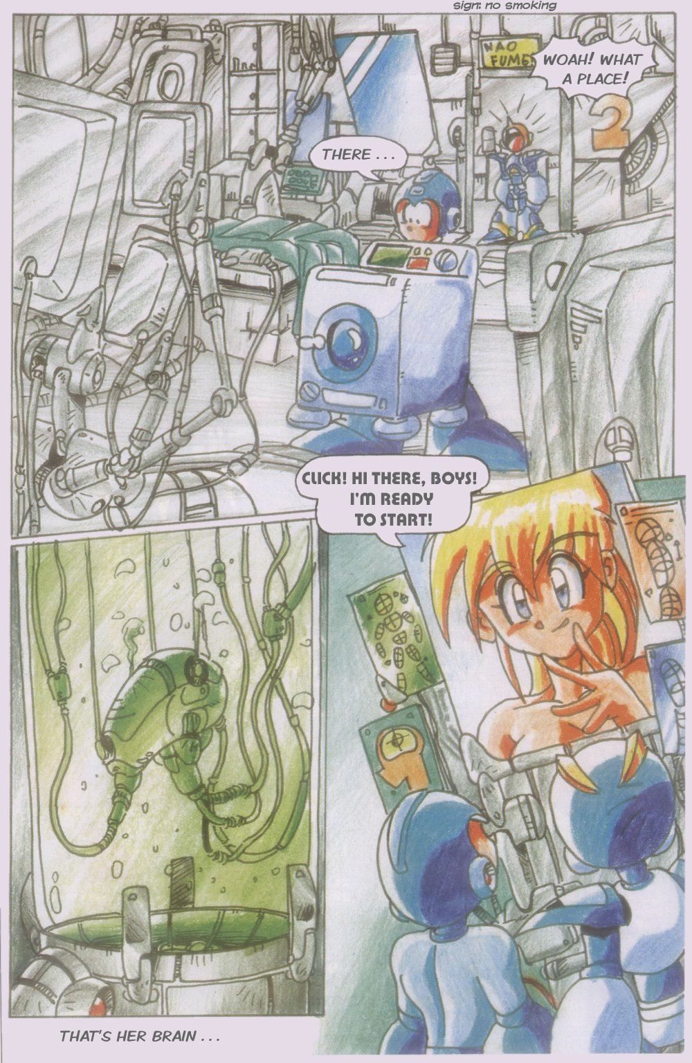 Read online Novas Aventuras de Megaman comic -  Issue #6 - 12
