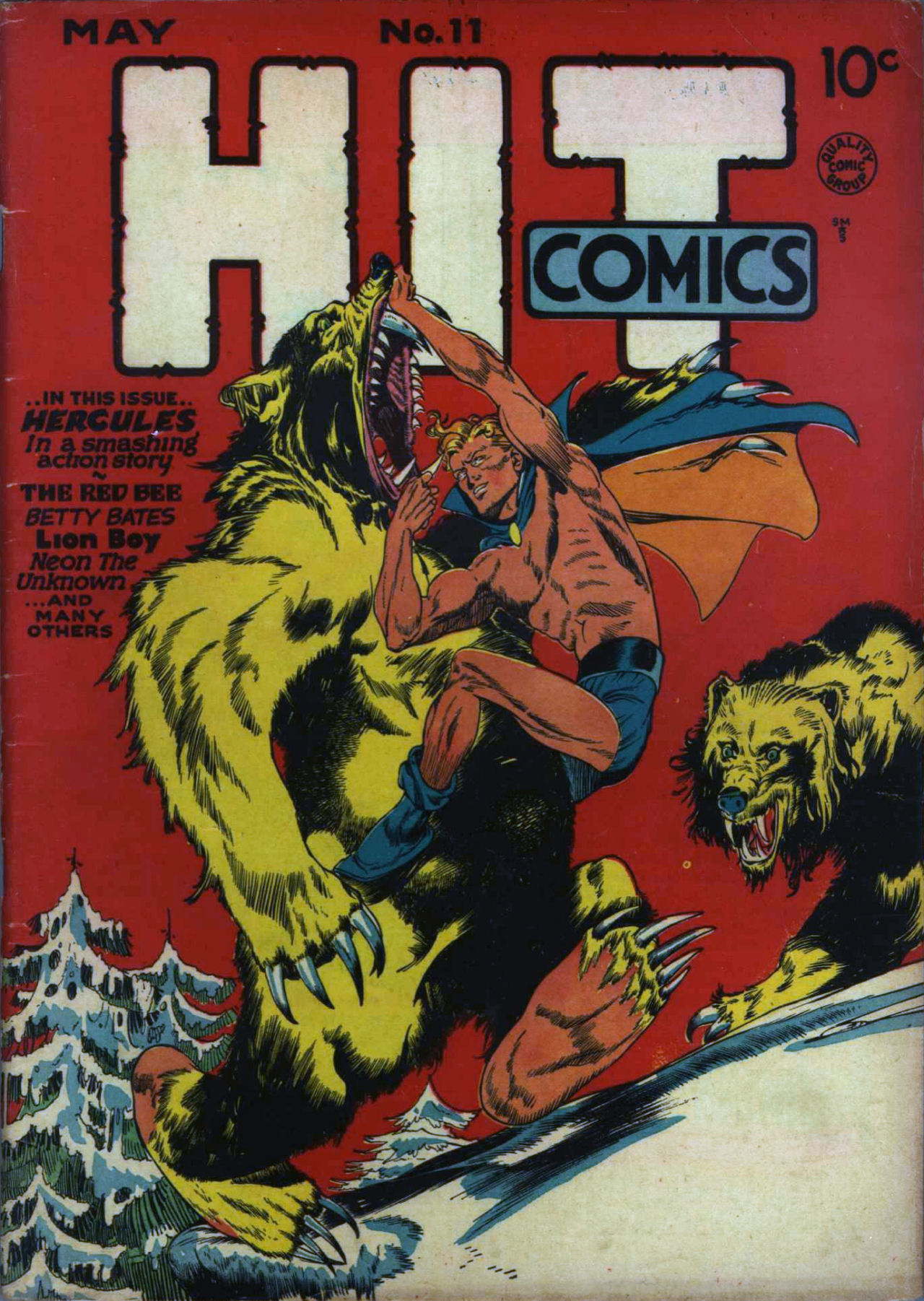 Read online Hit Comics comic -  Issue #11 - 1