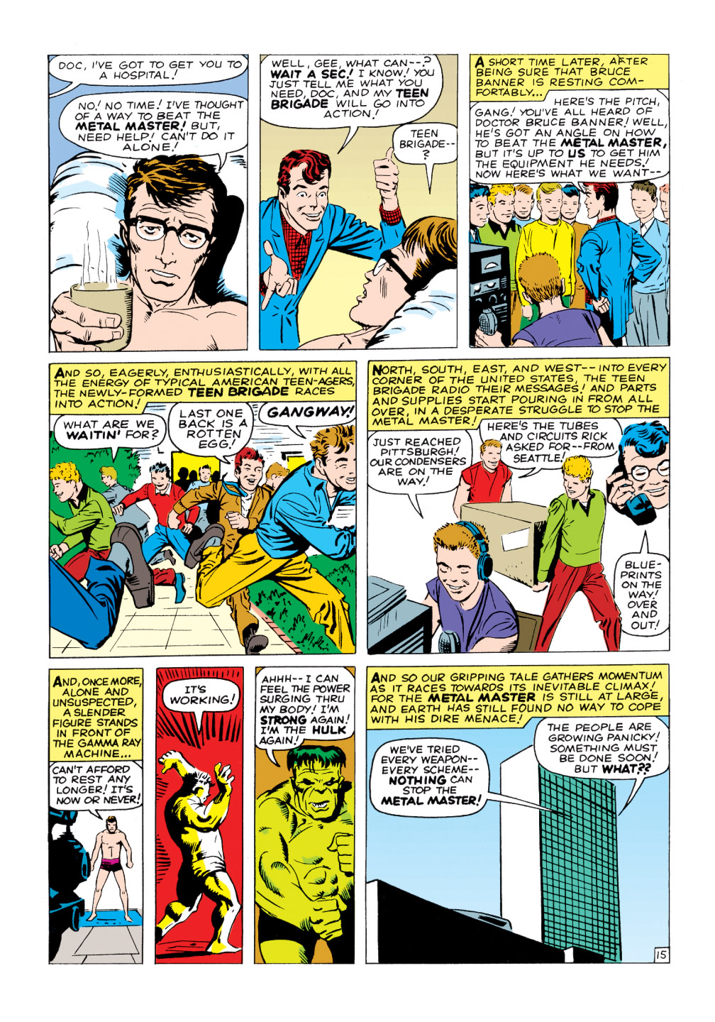 Read online Marvel Masterworks: The Incredible Hulk comic -  Issue # TPB 1 (Part 2) - 44