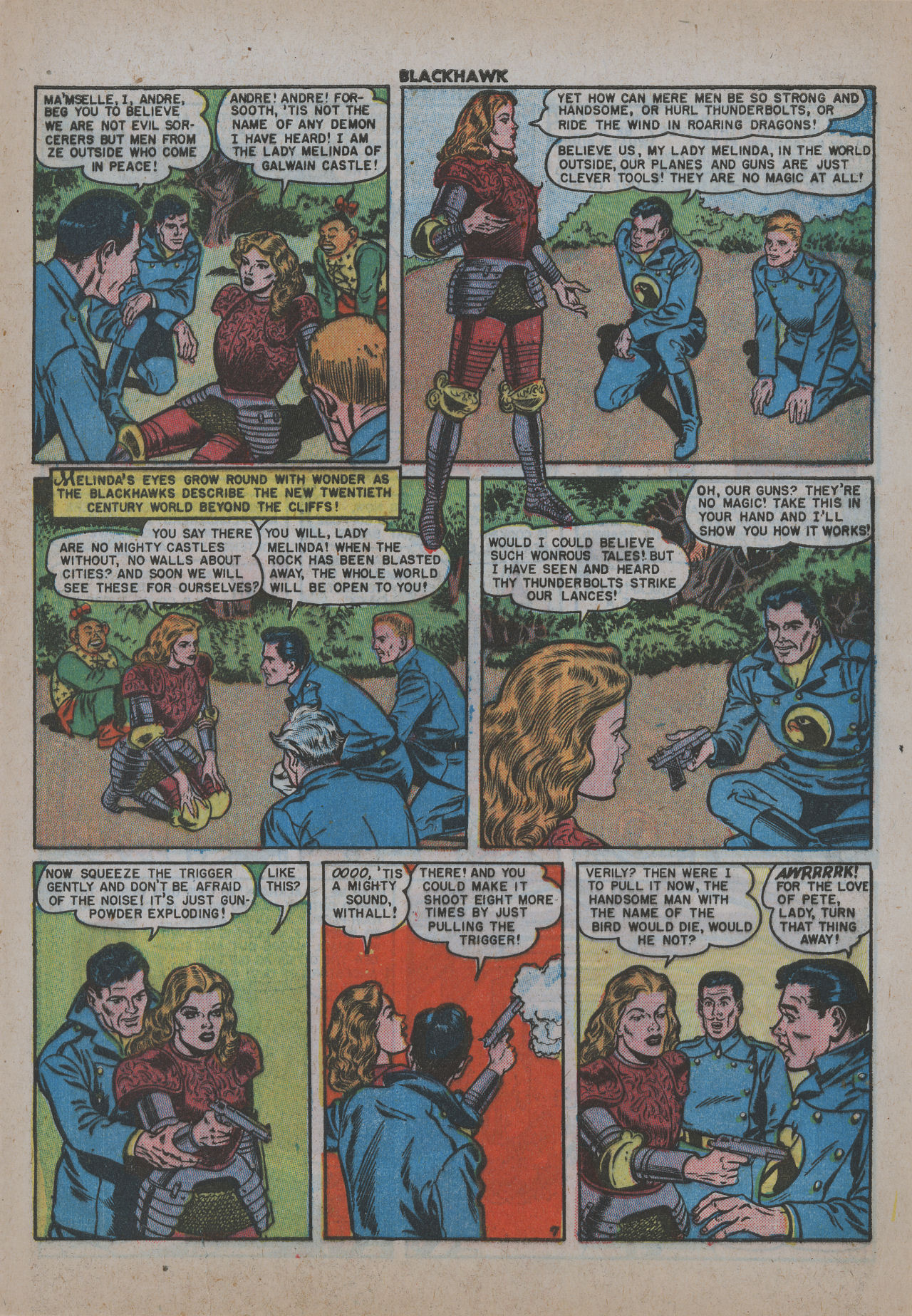 Read online Blackhawk (1957) comic -  Issue #40 - 10