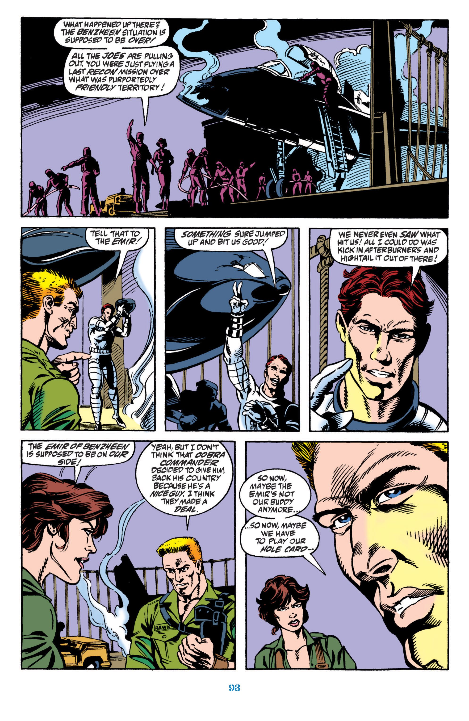 Read online Classic G.I. Joe comic -  Issue # TPB 12 (Part 1) - 93