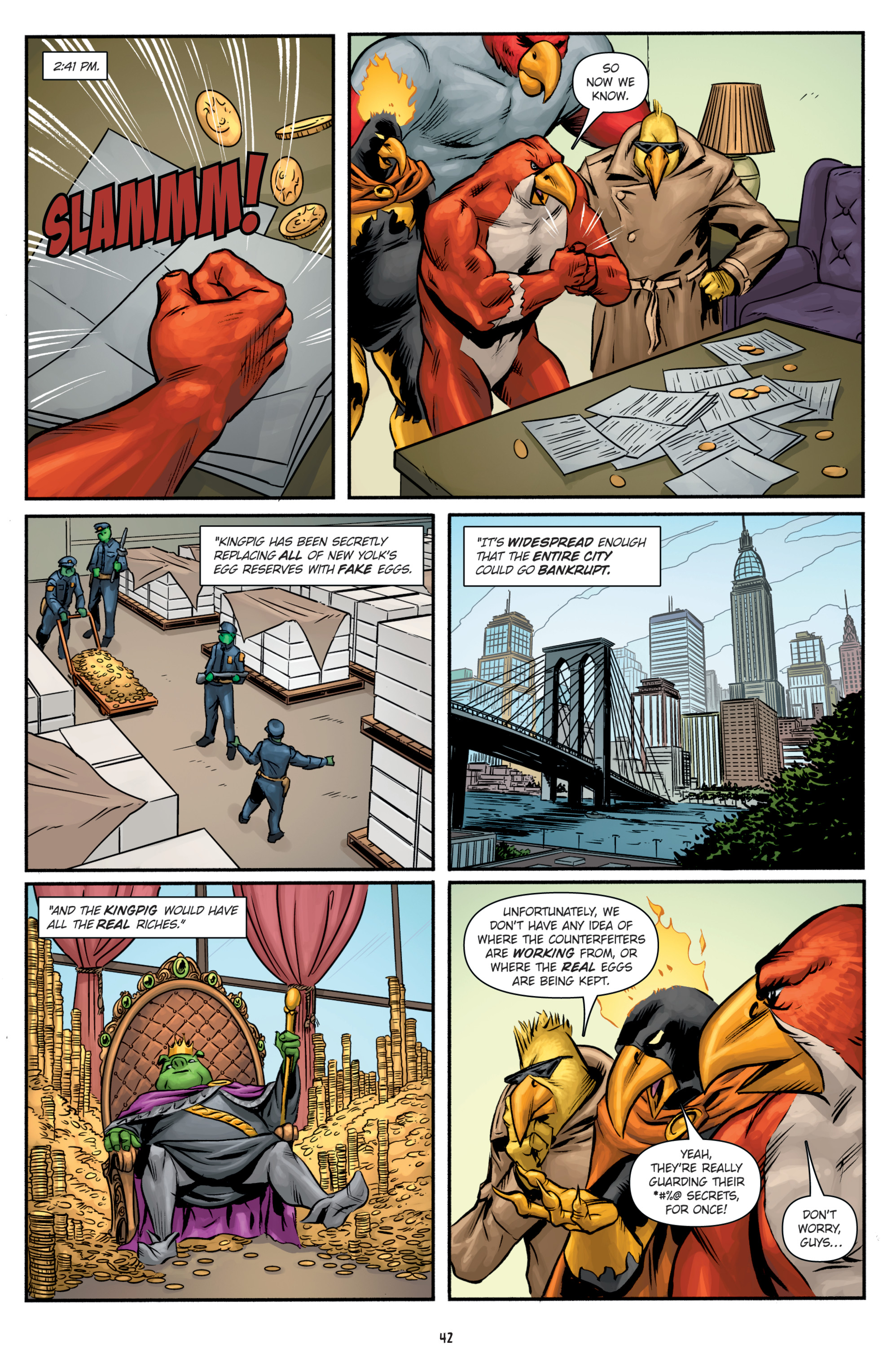 Read online Super Angry Birds comic -  Issue # TPB - 42