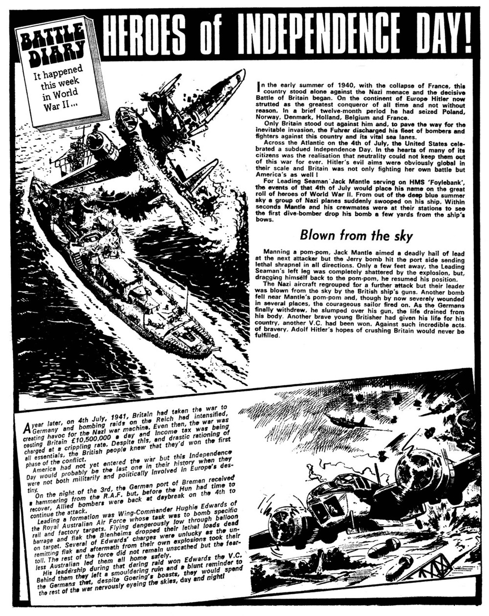 Read online Battle Picture Weekly comic -  Issue #70 - 5