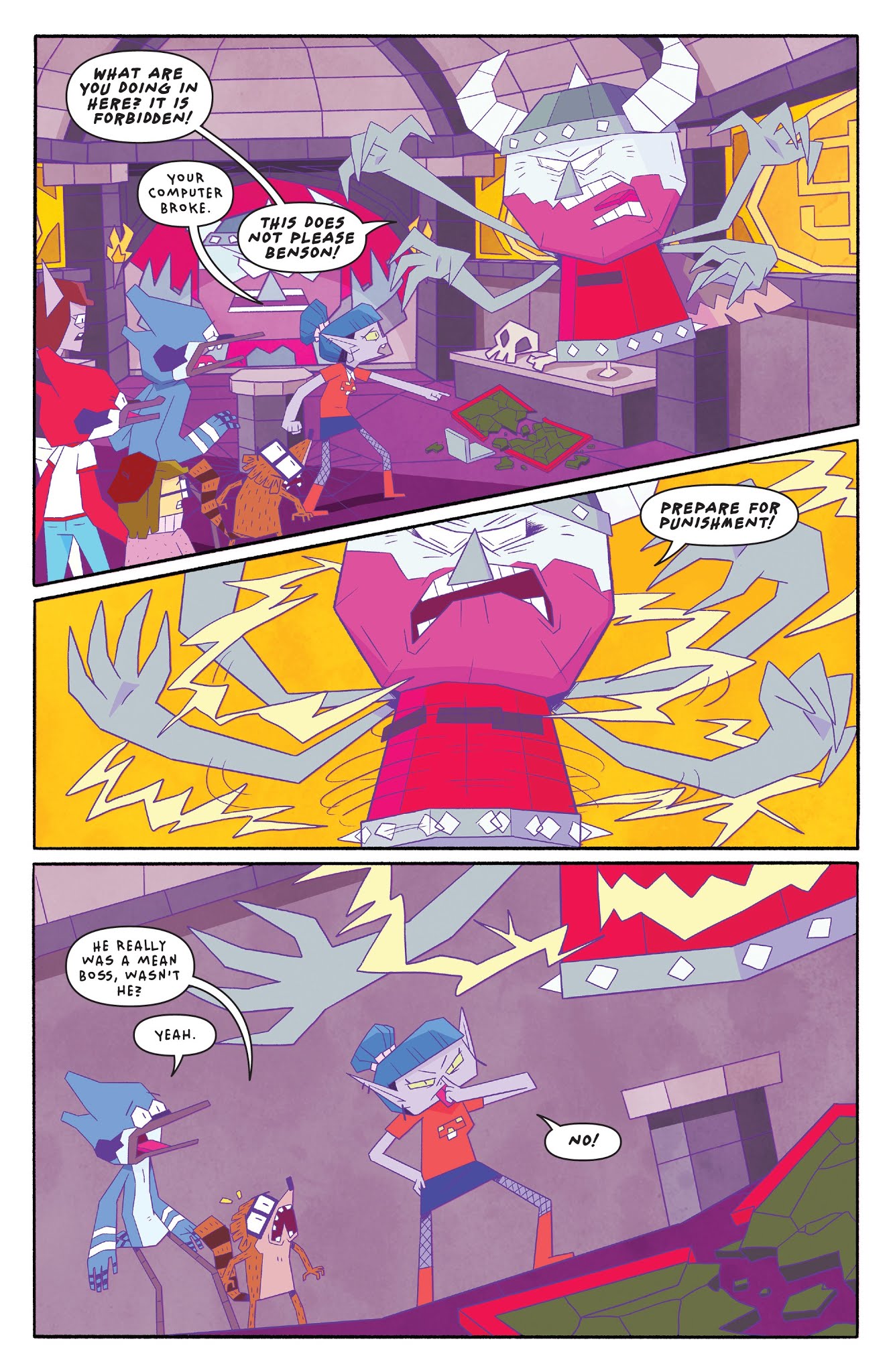 Read online Regular Show: 25 Years Later comic -  Issue #5 - 14