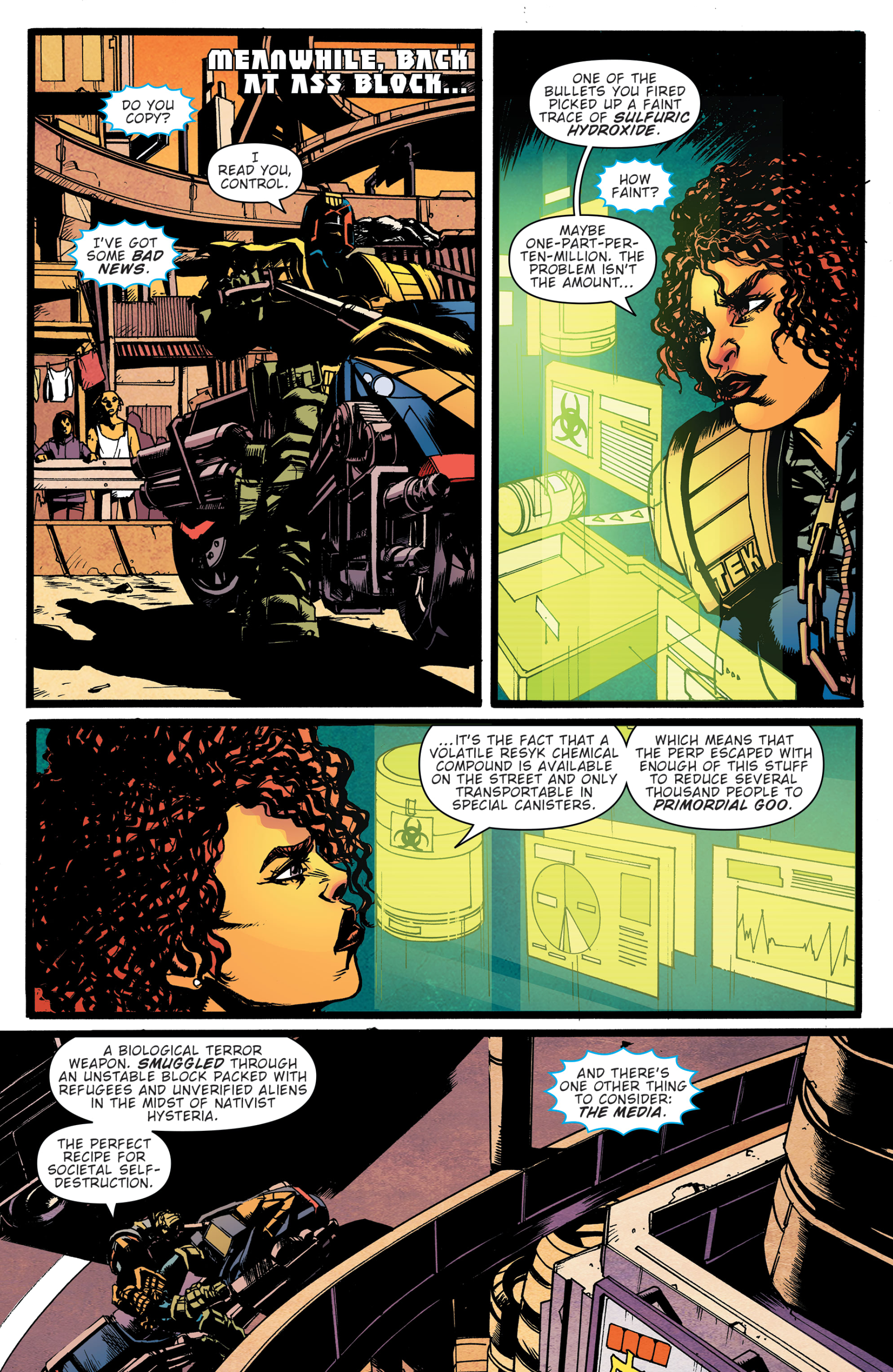 Read online Judge Dredd: False Witness comic -  Issue #1 - 18